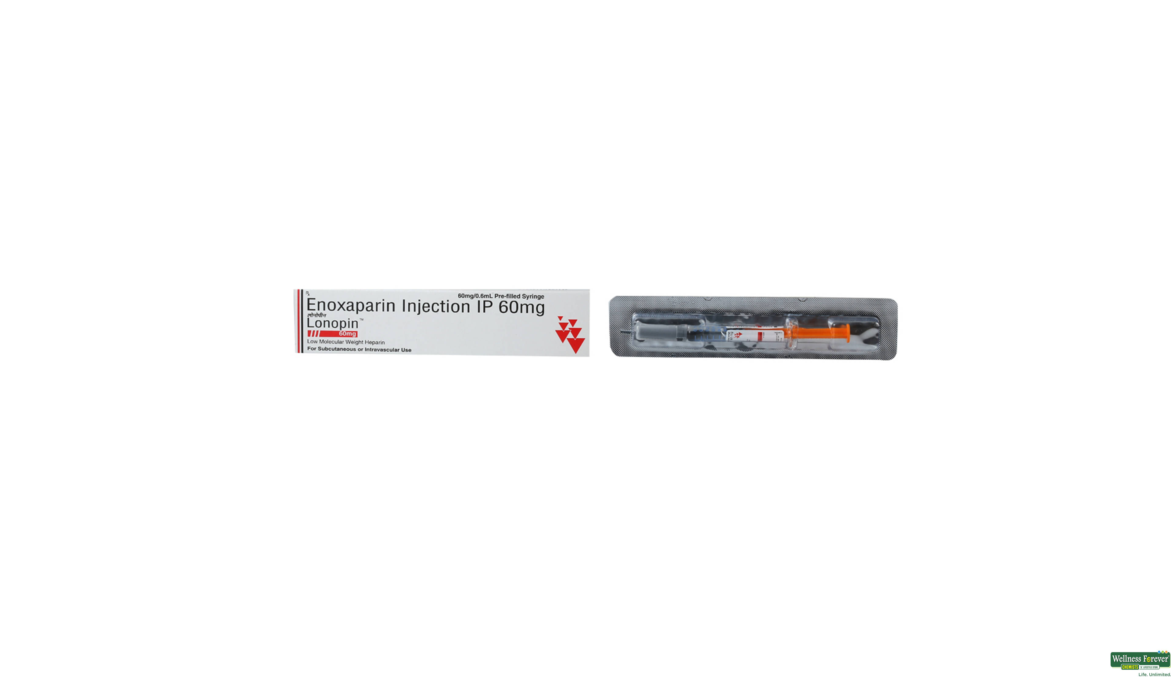 LONOPIN 60MG INJ 0.6ML- 1, 0.6ML, 