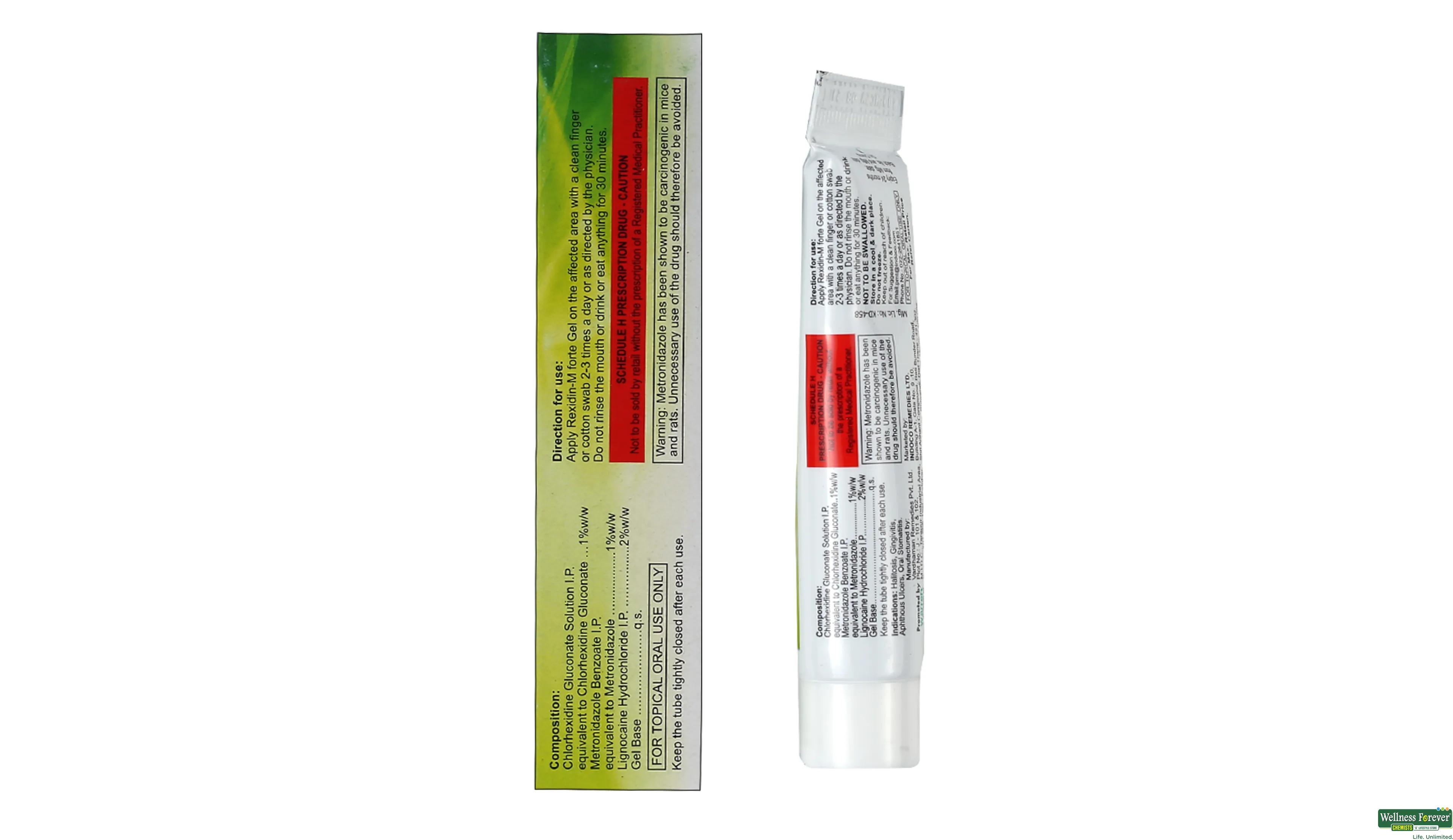 REXIDIN-M FORTE GEL 15GM- 2, 15GM, 