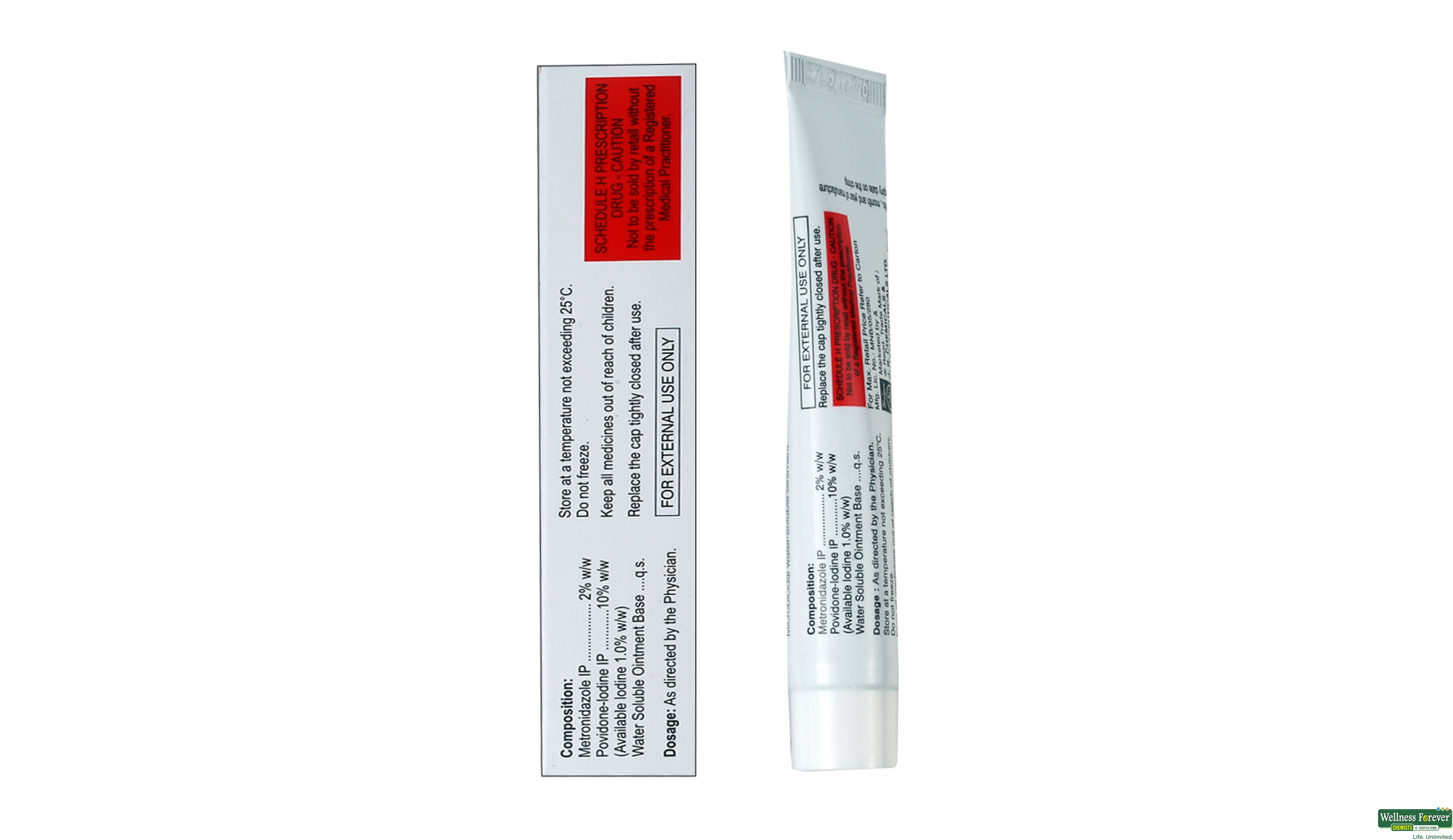METROGYL-P 2% OINT 20GM- 2, 20GM, 