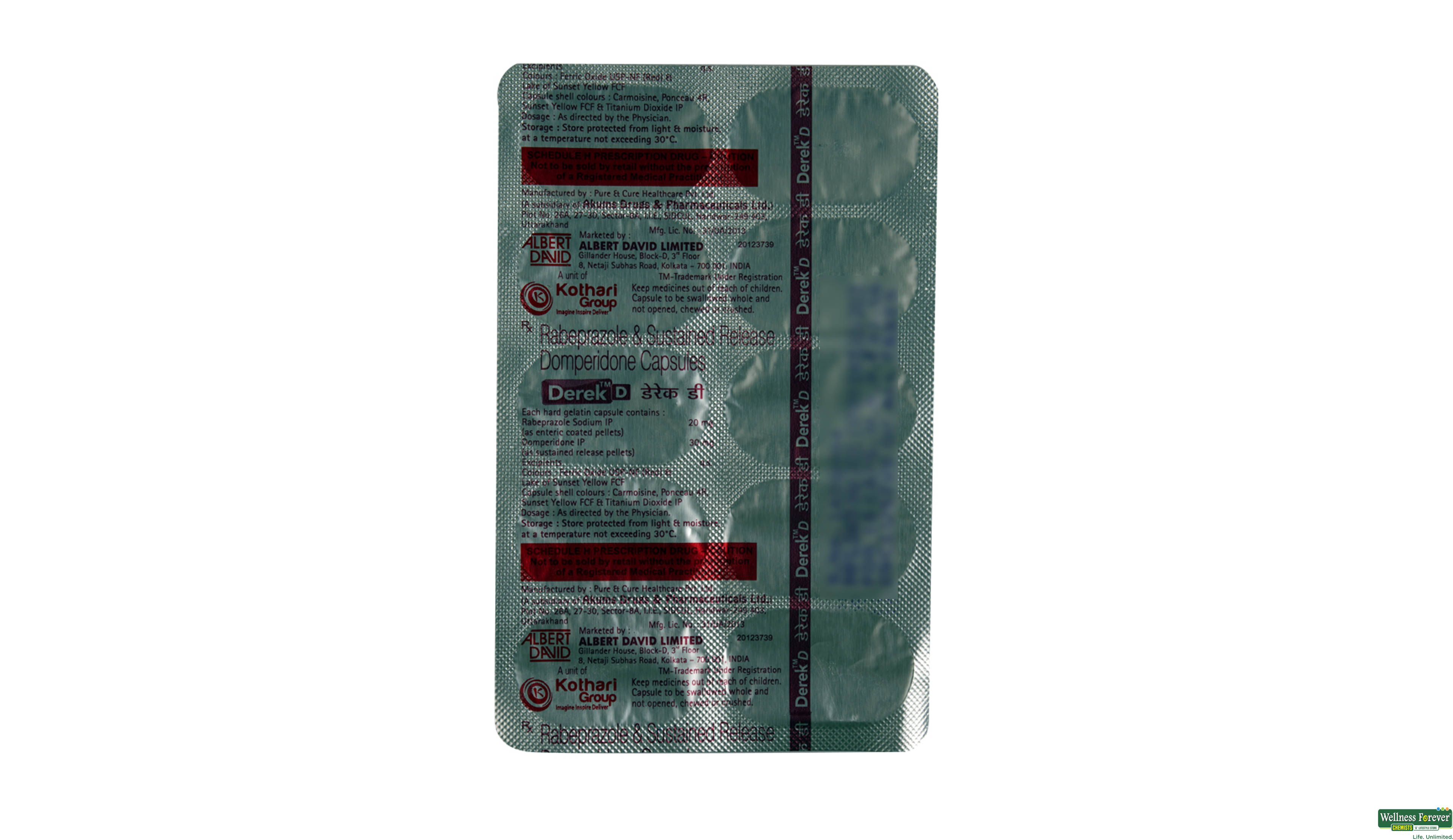 DEREK-D 20MG 10CAP- 2, 10CAP, 