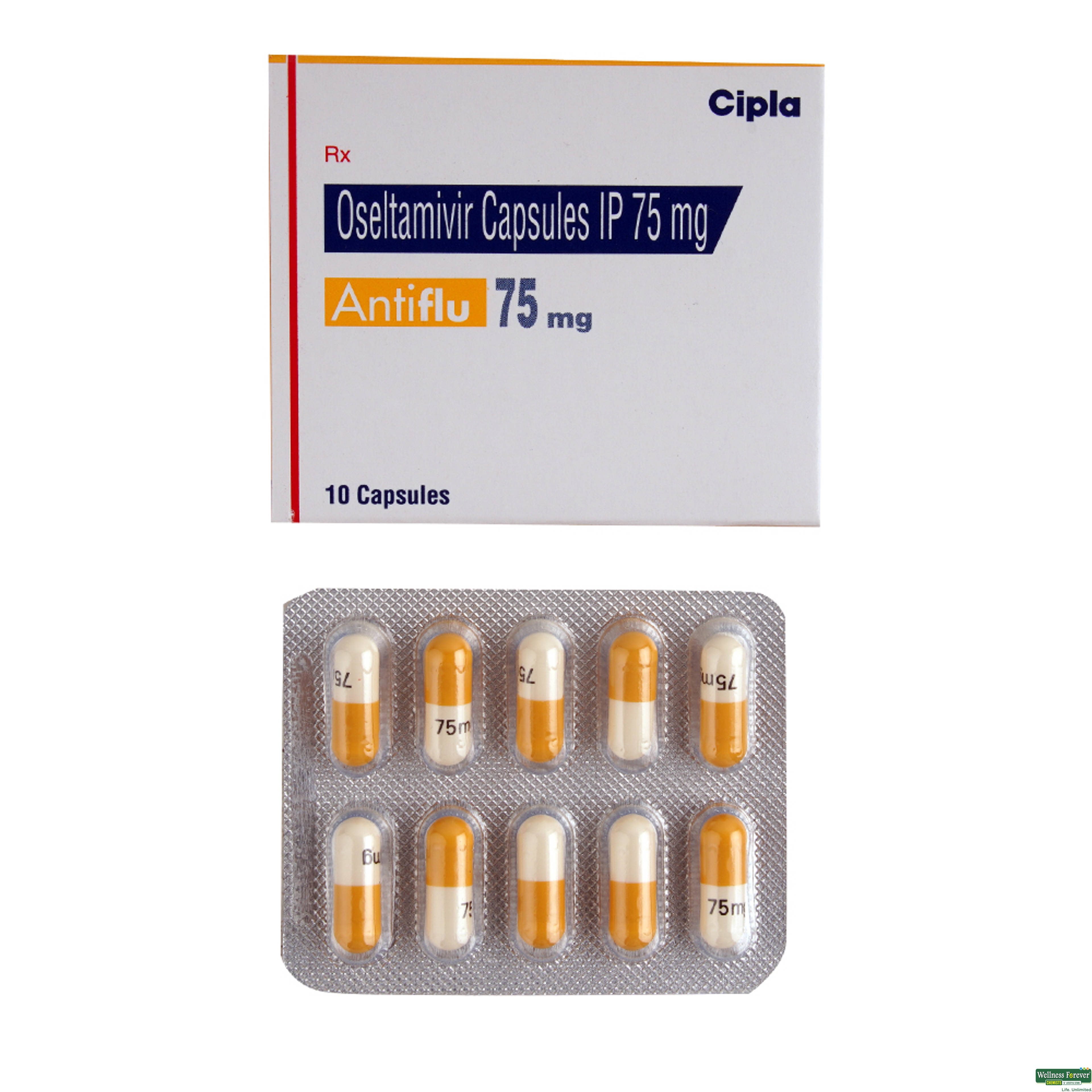 ANTIFLU 75MG 10CAP-image