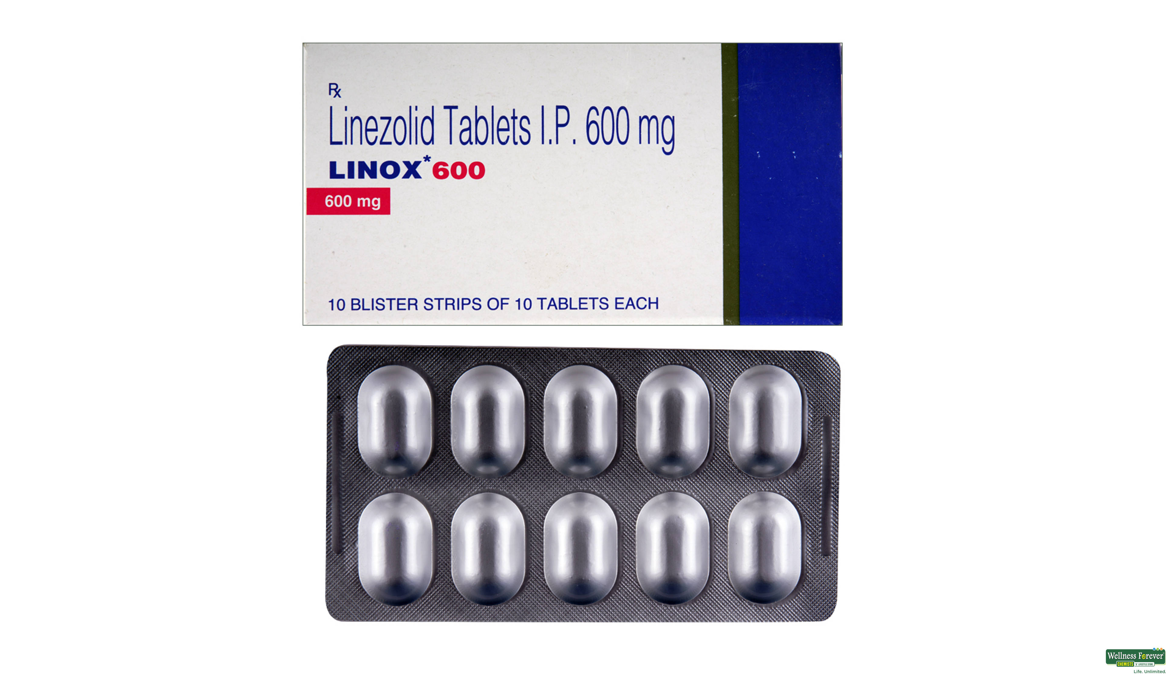 LINOX 600MG 10TAB- 1, 10TAB, 