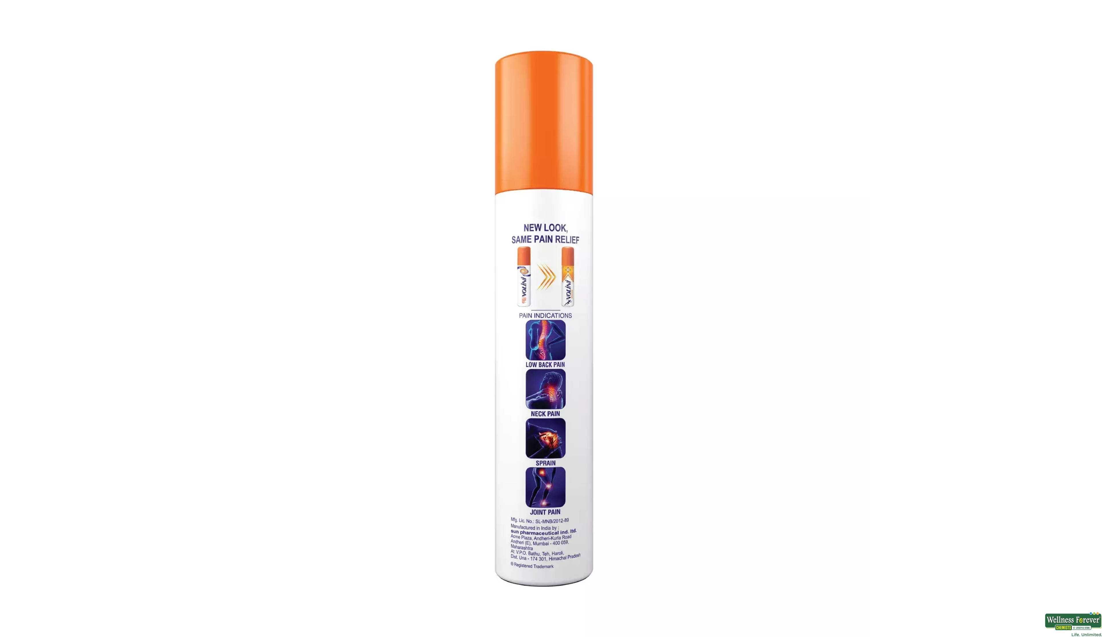 VOLINI SPRAY 60GM- 2, 60GM, 
