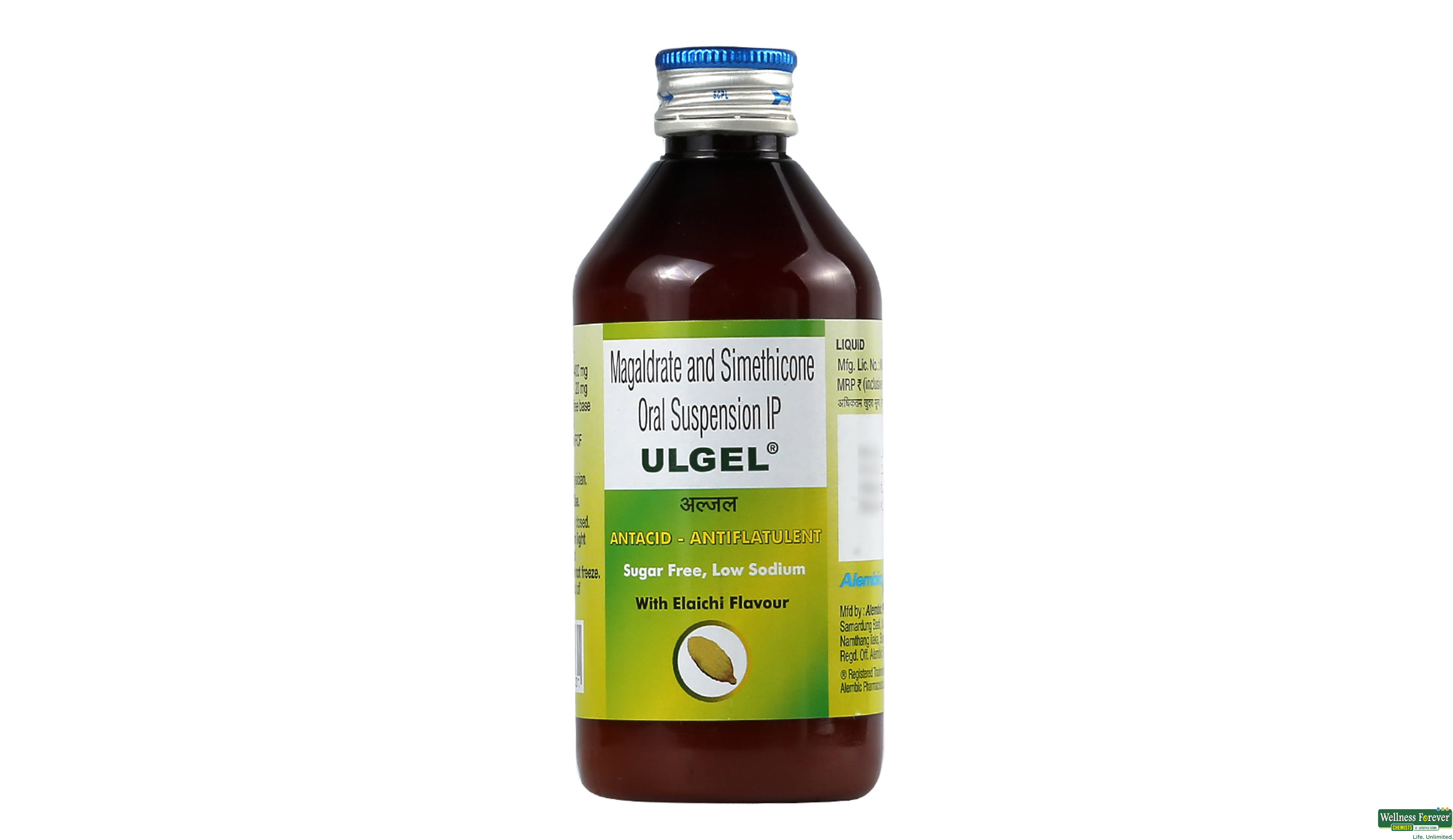 ULGEL-ELAICHI S/F SYP 200ML- 1, 200ML, null