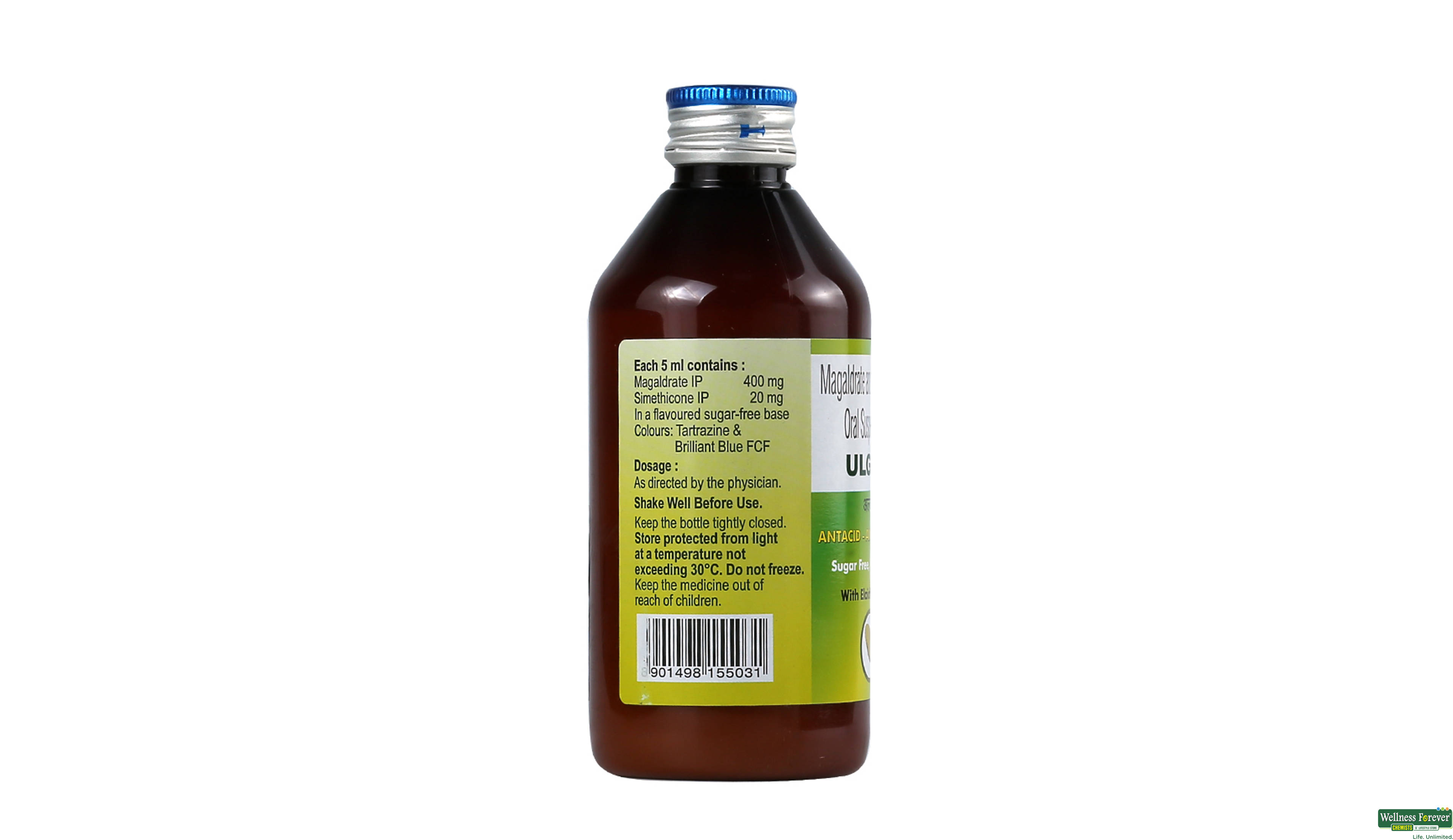 ULGEL-ELAICHI S/F SYP 200ML- 2, 200ML, null