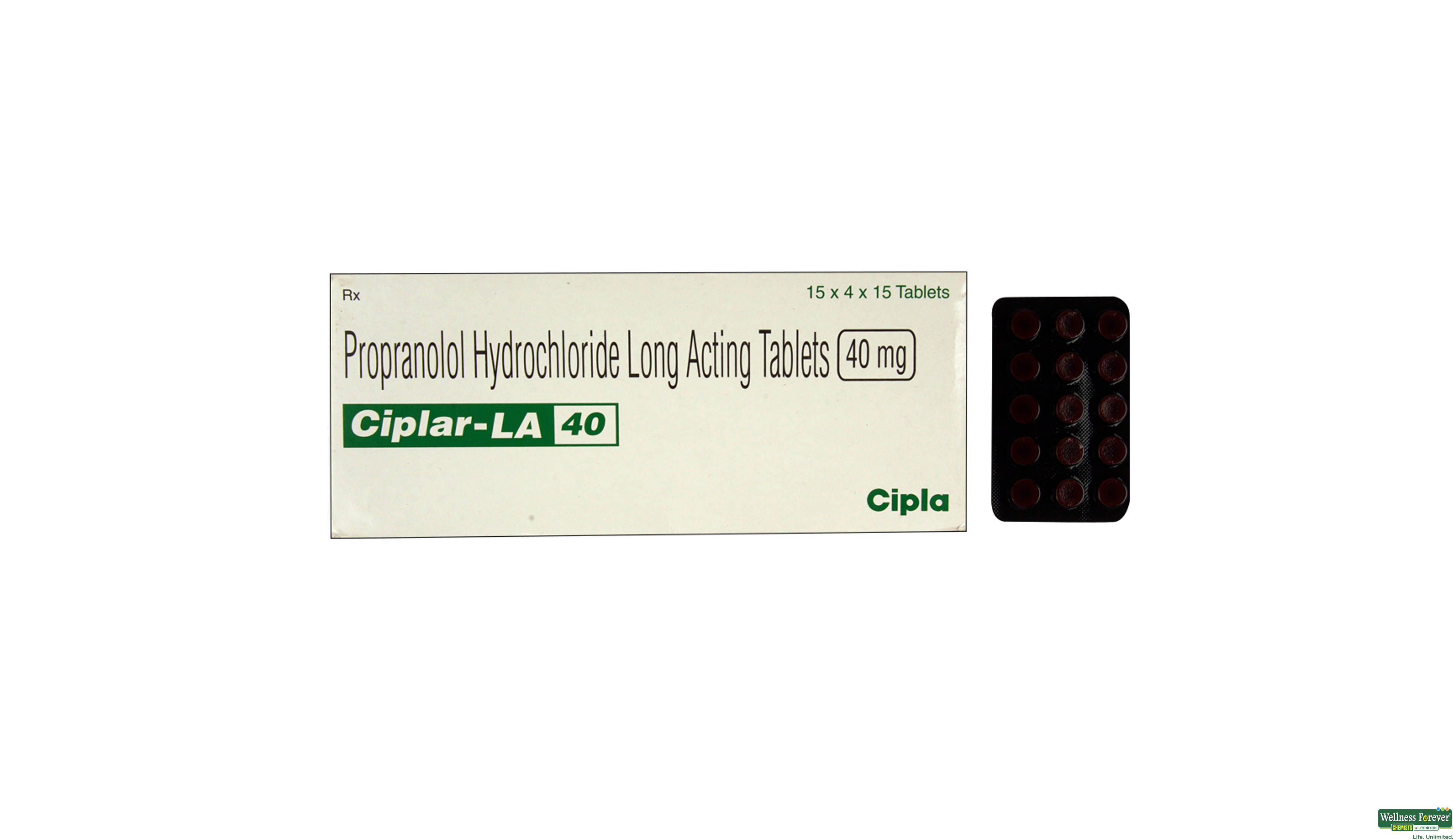 CIPLAR-LA 40MG 15TAB- 1, 15TAB, 