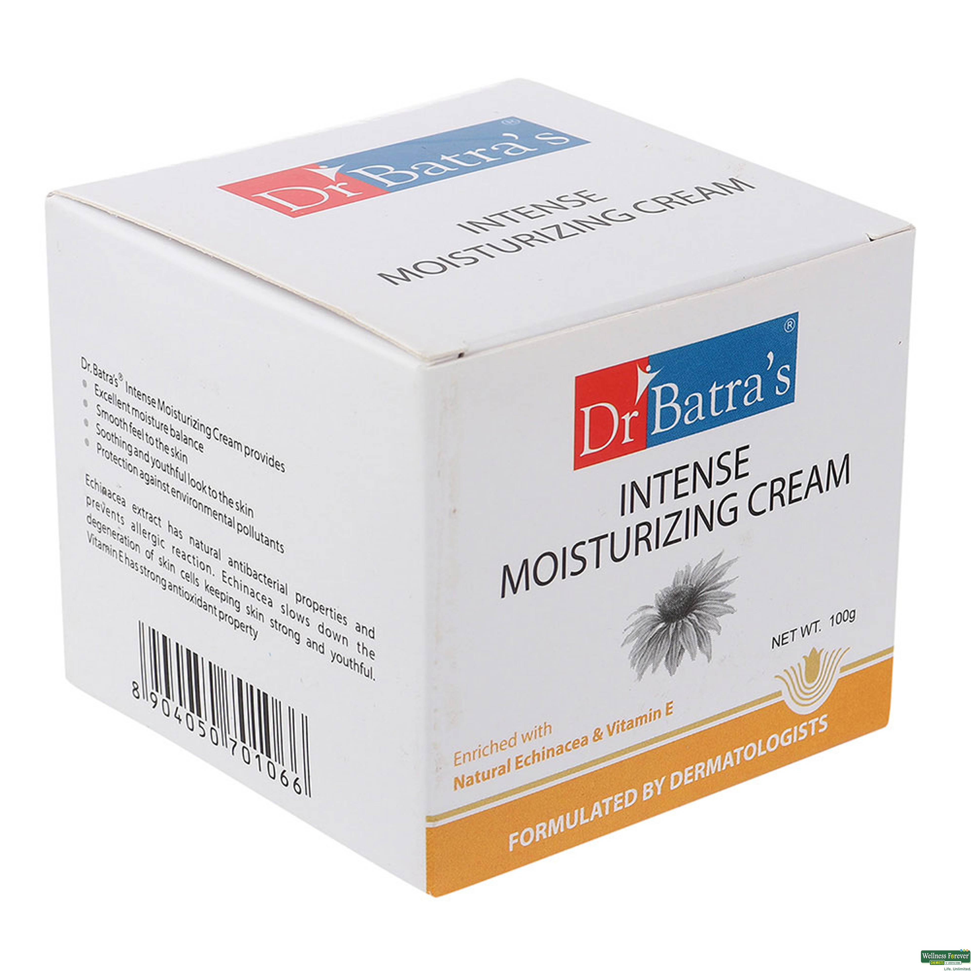 Dr Batra's Intense Moisturizing Cream, 100 g-image