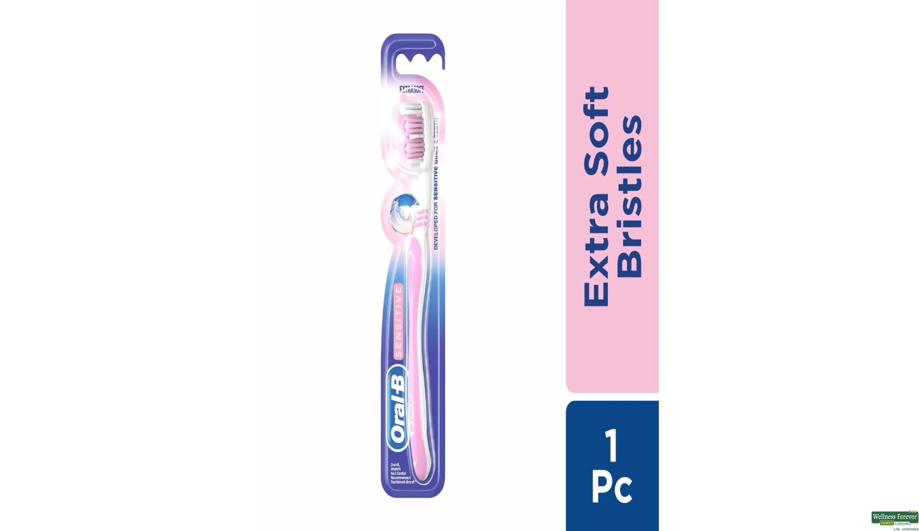 ORAL B T/BRUSH SENSITIVE WHITENING S 1PC- 1, 1PC, 