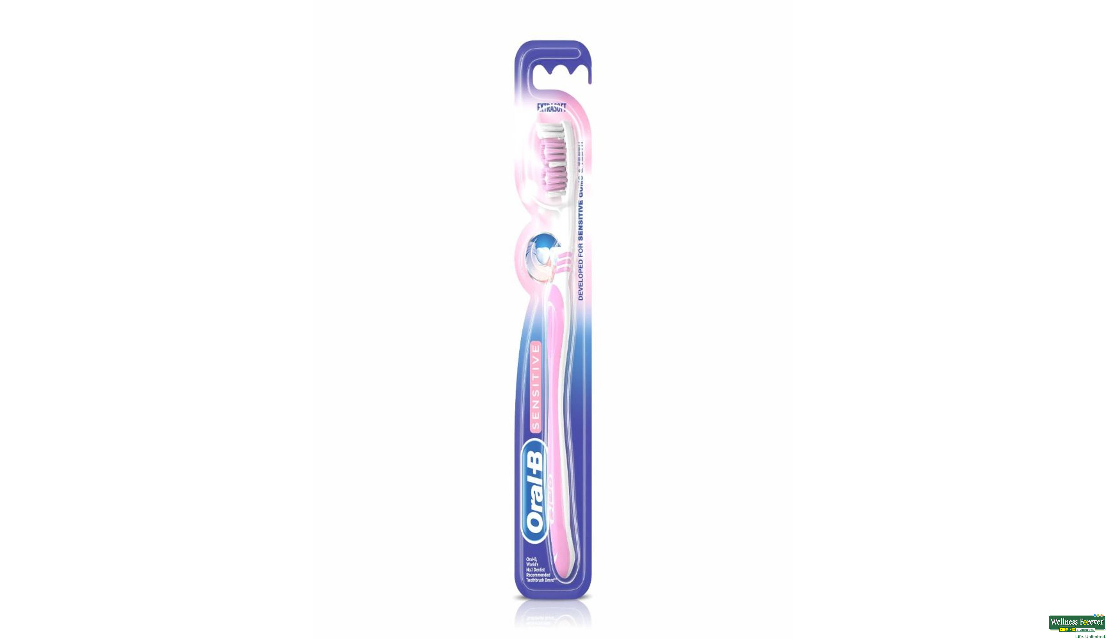 ORAL B T/BRUSH SENSITIVE WHITENING S 1PC- 2, 1PC, 