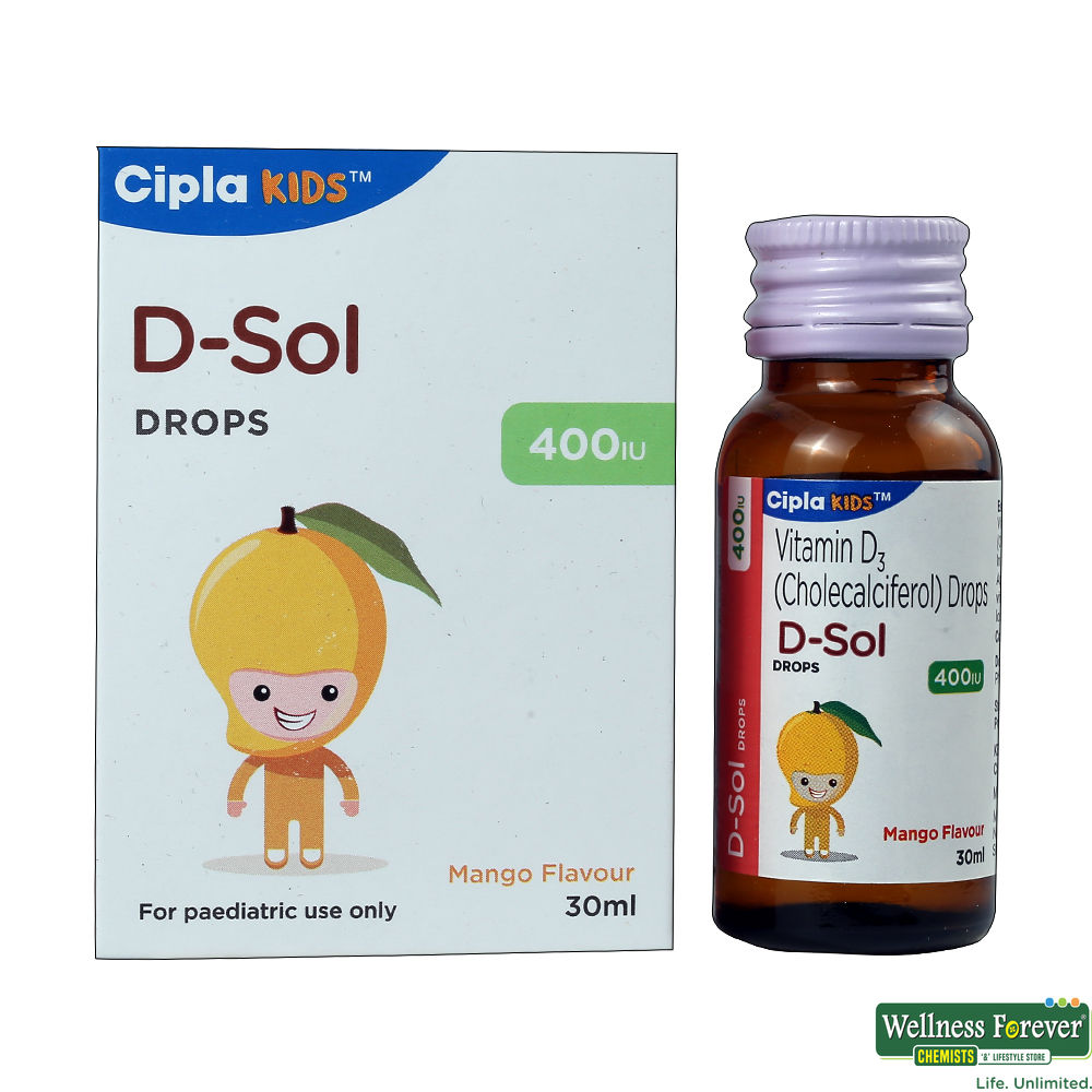 Buy DSol Drops 30 ml Online at Best Prices Wellness Forever