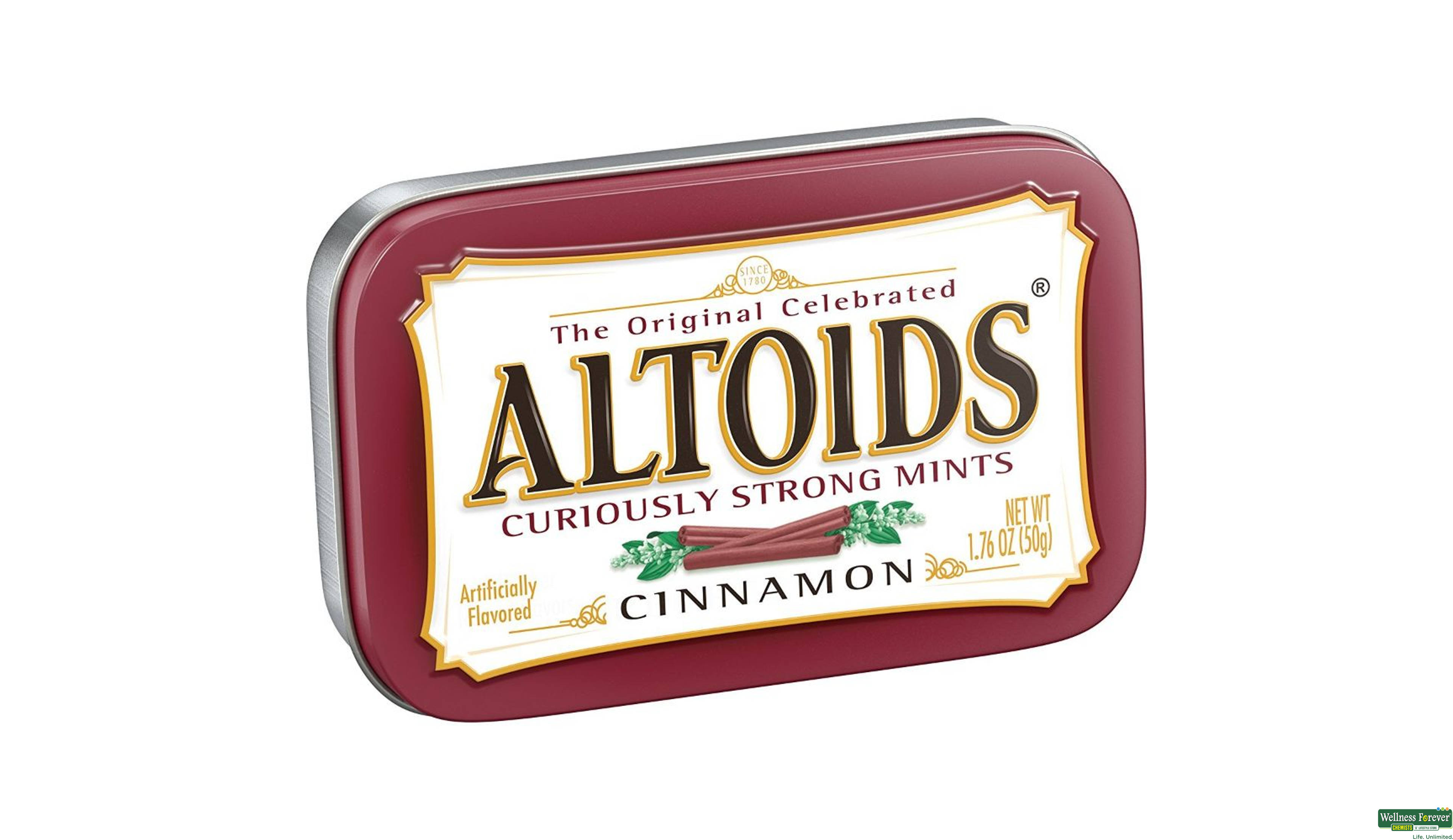 ALTOIDS MINTS CINNAMON 50GM- 1, 50GM, 