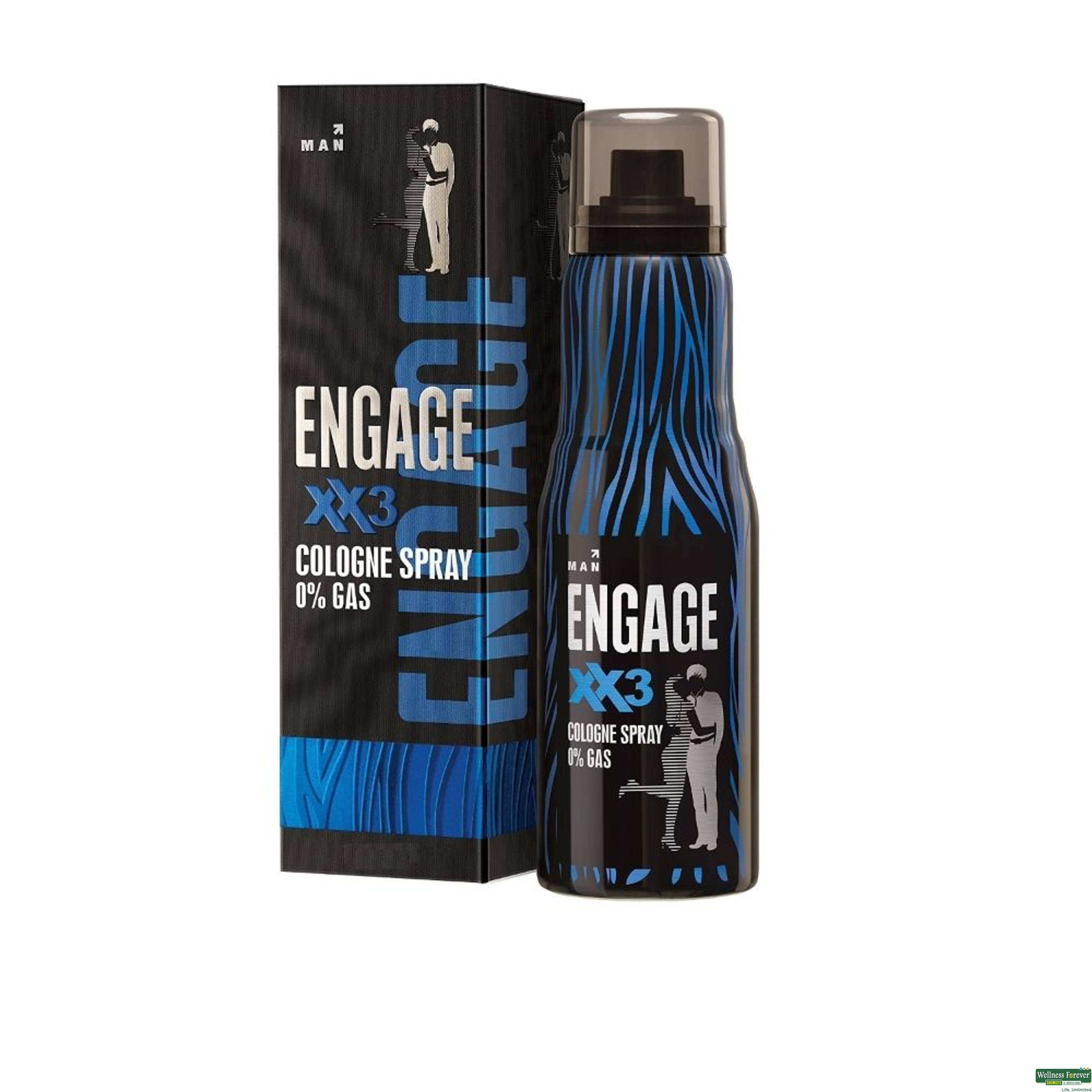 Engage XX3 Deodorant Body Spray For Men 135ml-image