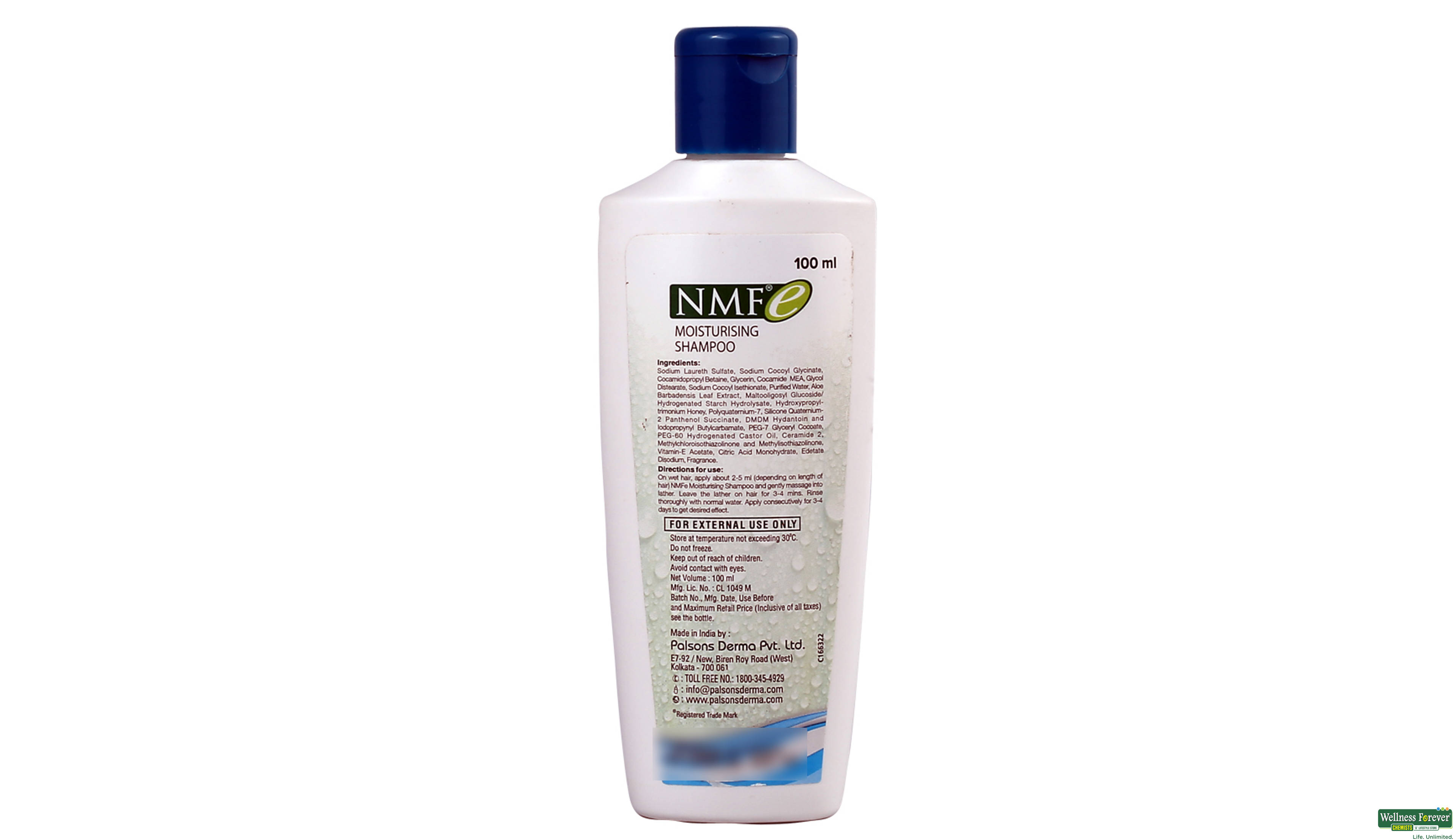 NMF-E MOIST SHMP 100ML- 2, 100ML, 
