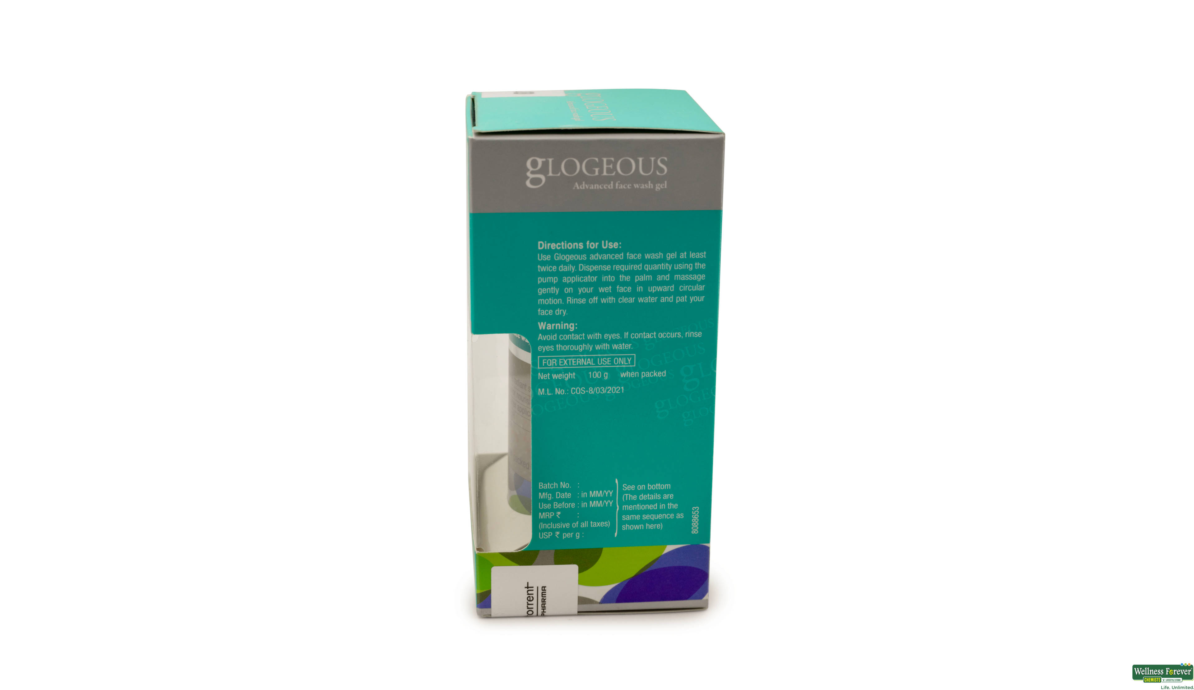 GLOGEOUS F/WASH 100GM- 4, 100GM, 