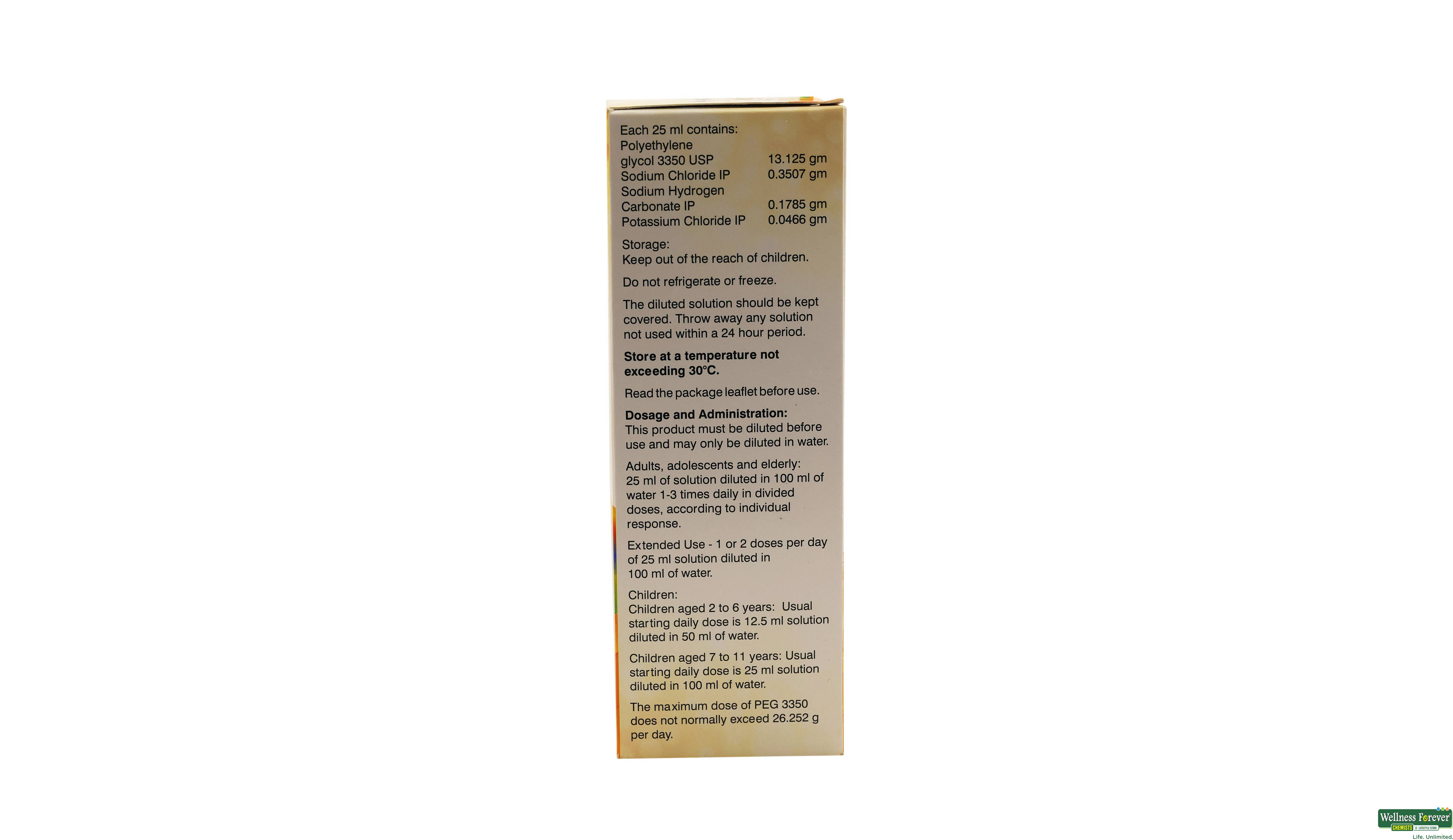 PEGALUP ORAL SOLU 200ML- 2, 200ML, 