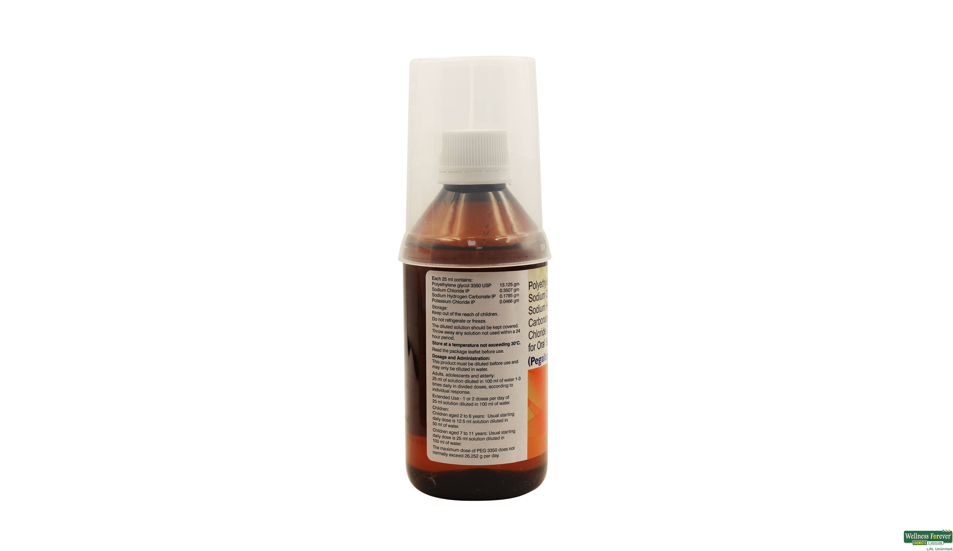 PEGALUP ORAL SOLU 200ML- 3, 200ML, 