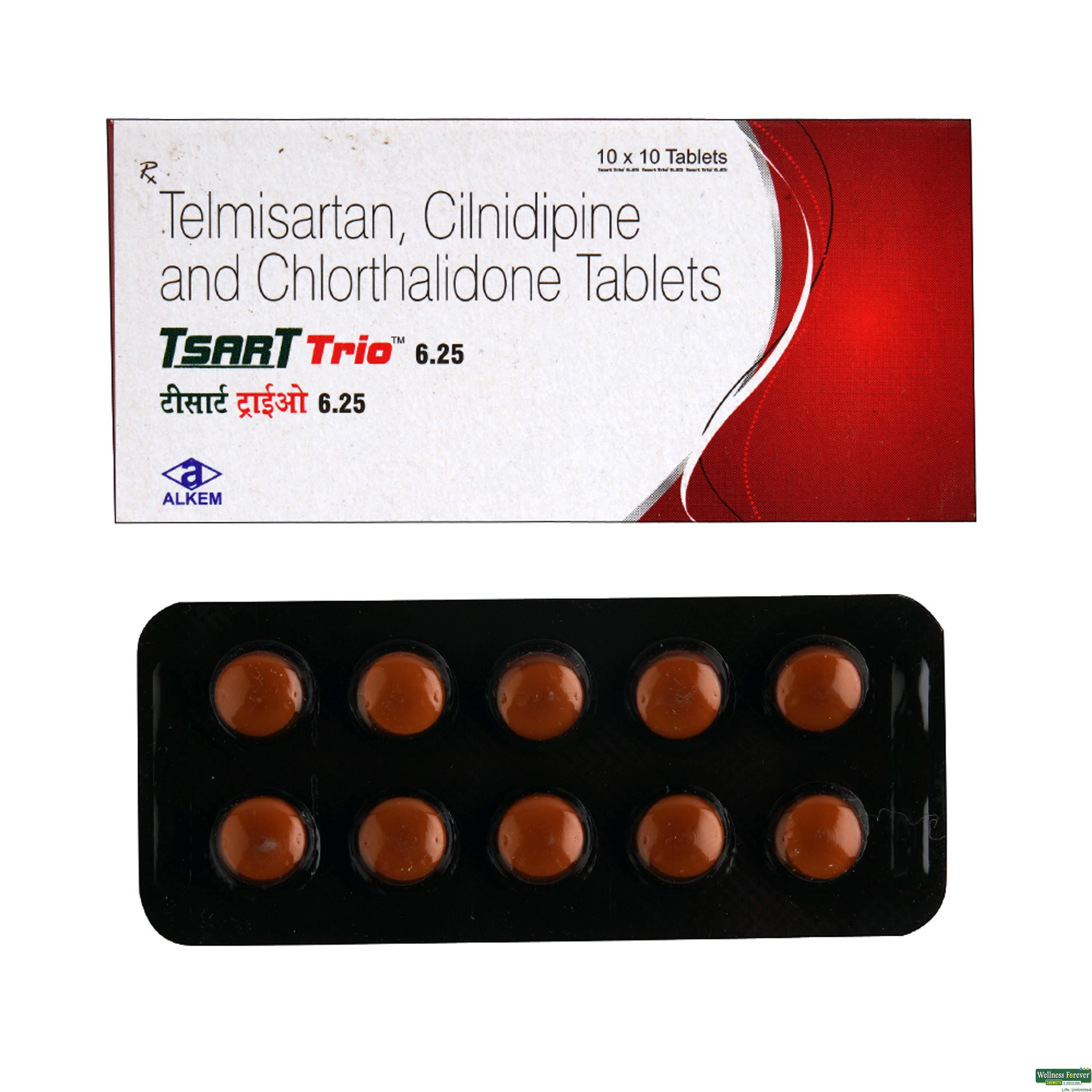 TSART-TRIO 6.25MG 10TAB-image