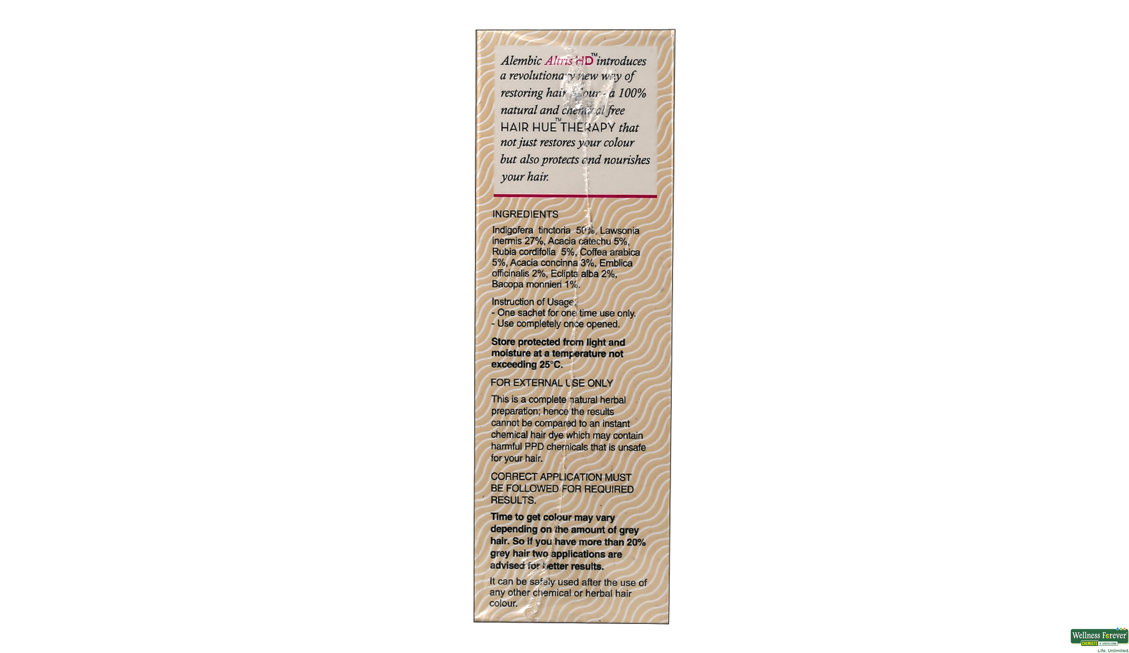 ALTRIS-HD HR/HUE THERAPY DARK BROWN 1- 2, 1PC, 