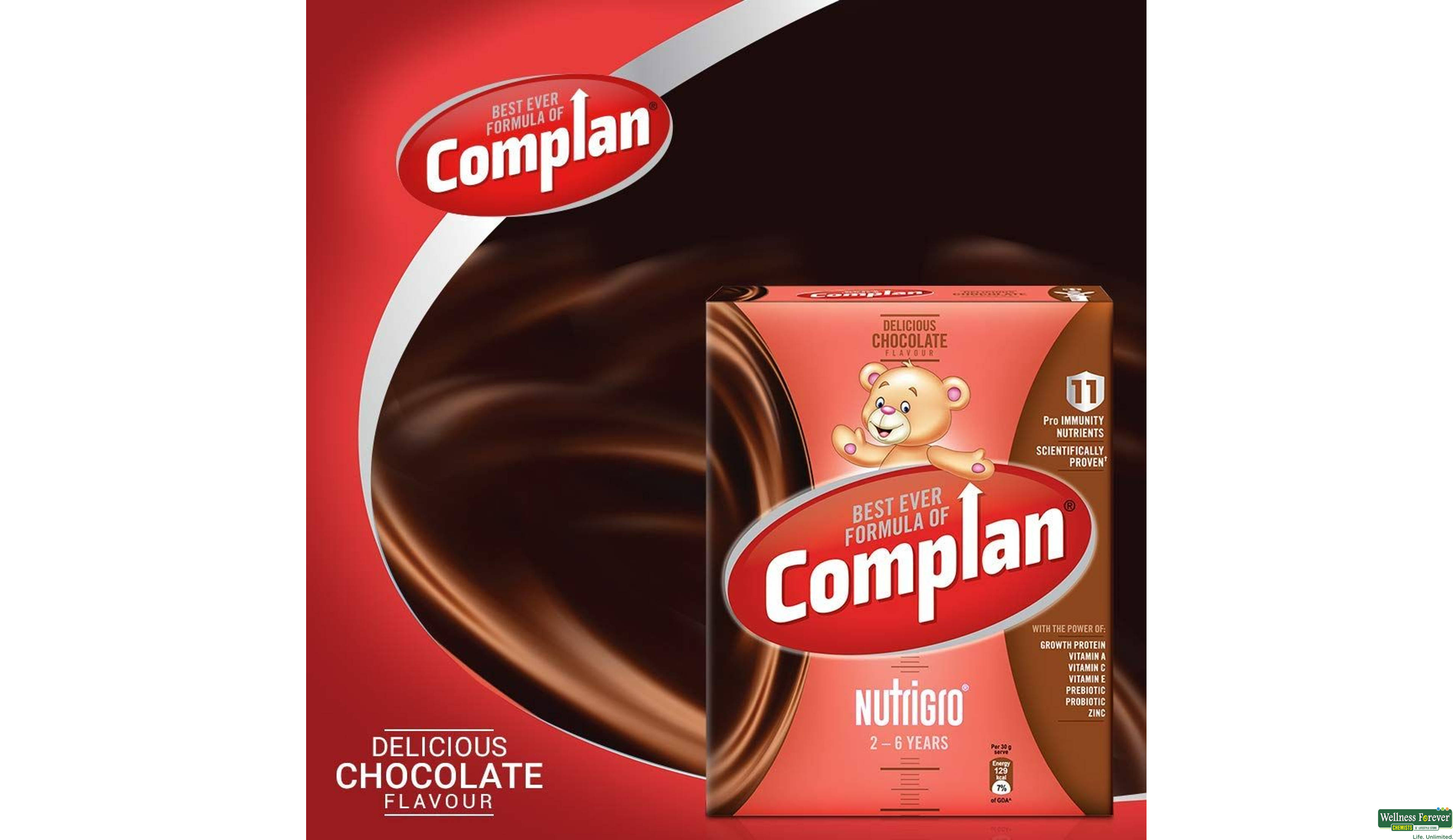 COMPLAN REF NUTRI-GRO CHOC 400GM- 3, 400GM, 