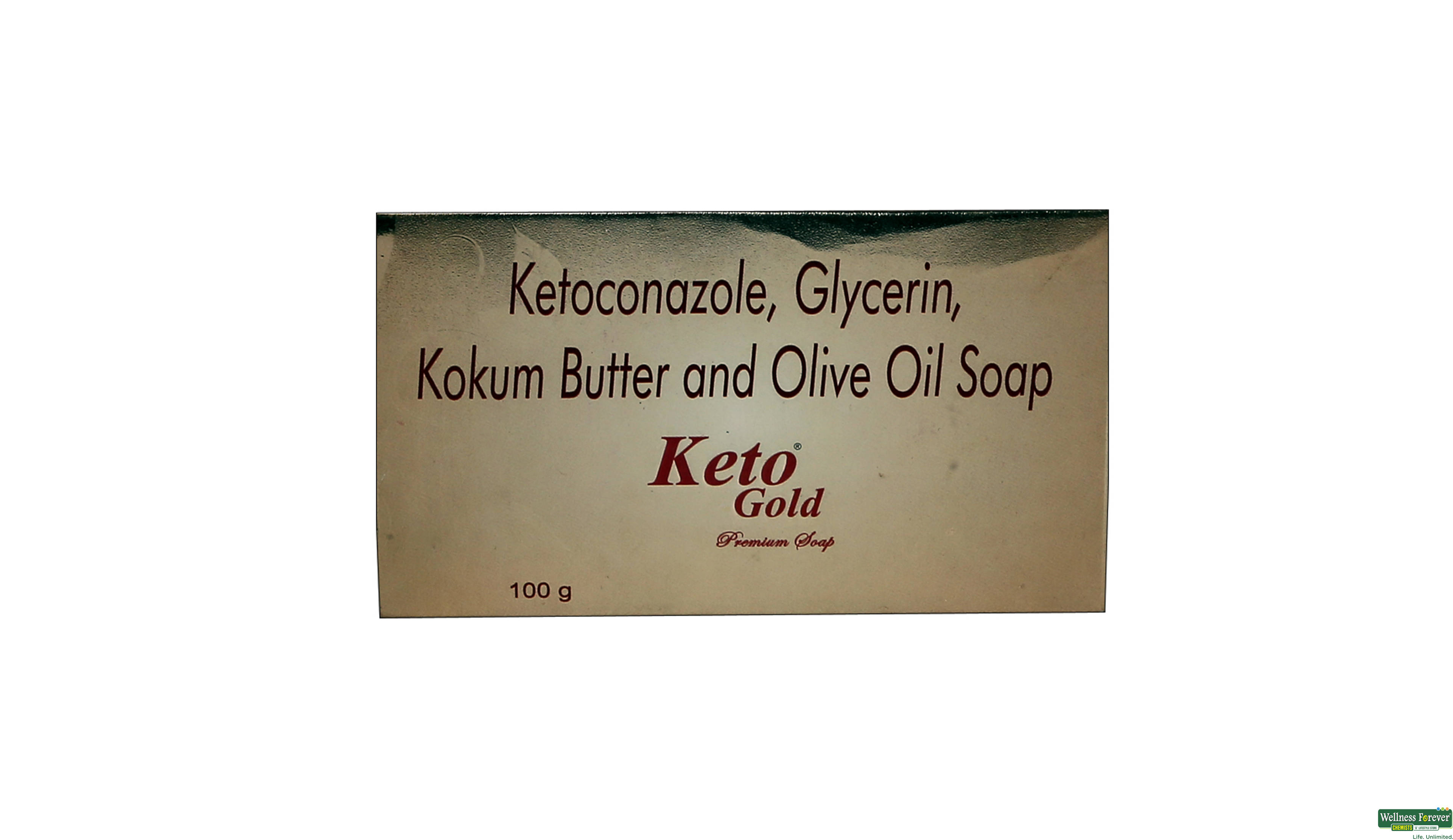 KETO-GOLD SOAP 100GM- 1, 100GM, 