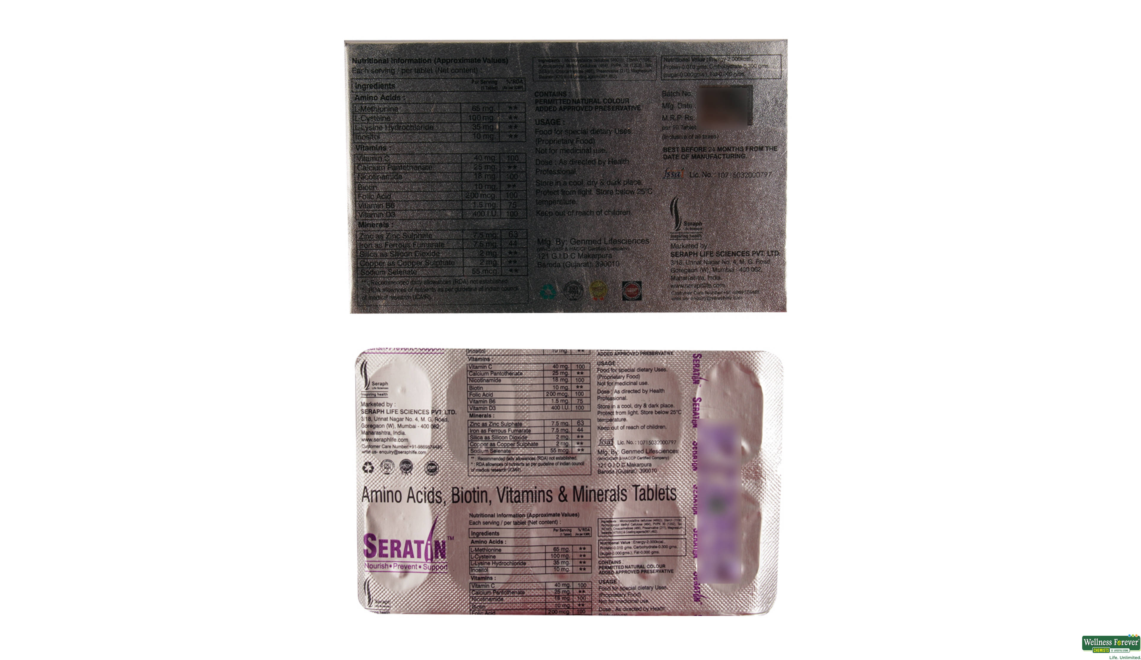 SERATIN 10TAB- 2, 10TAB, 