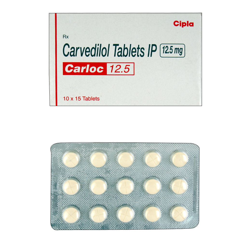 Buy Carloc 12.5mg 15 Tablets Online at Best Prices | Wellness Forever