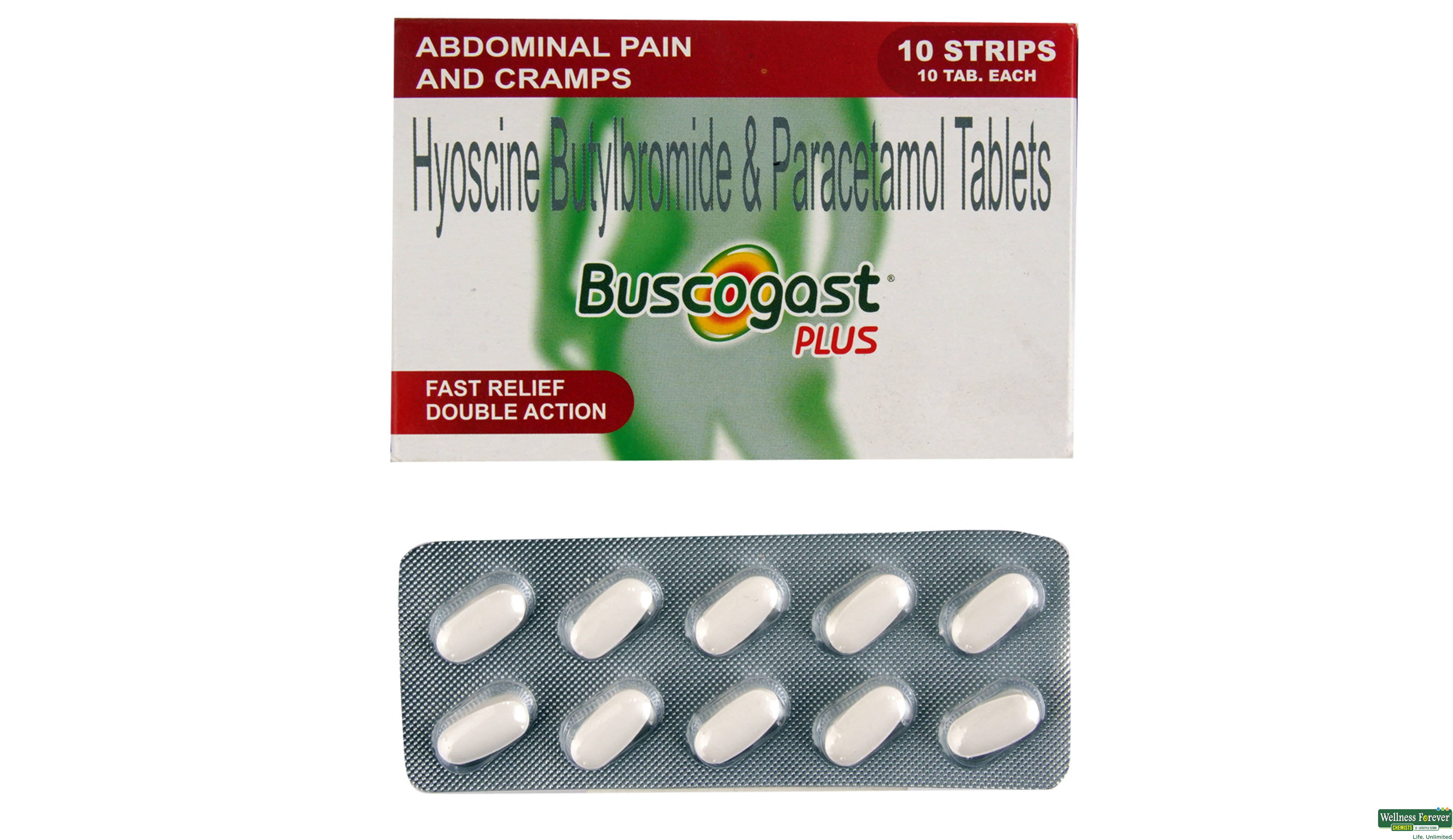 BUSCOGAST-PLUS 10TAB- 1, 10TAB, 