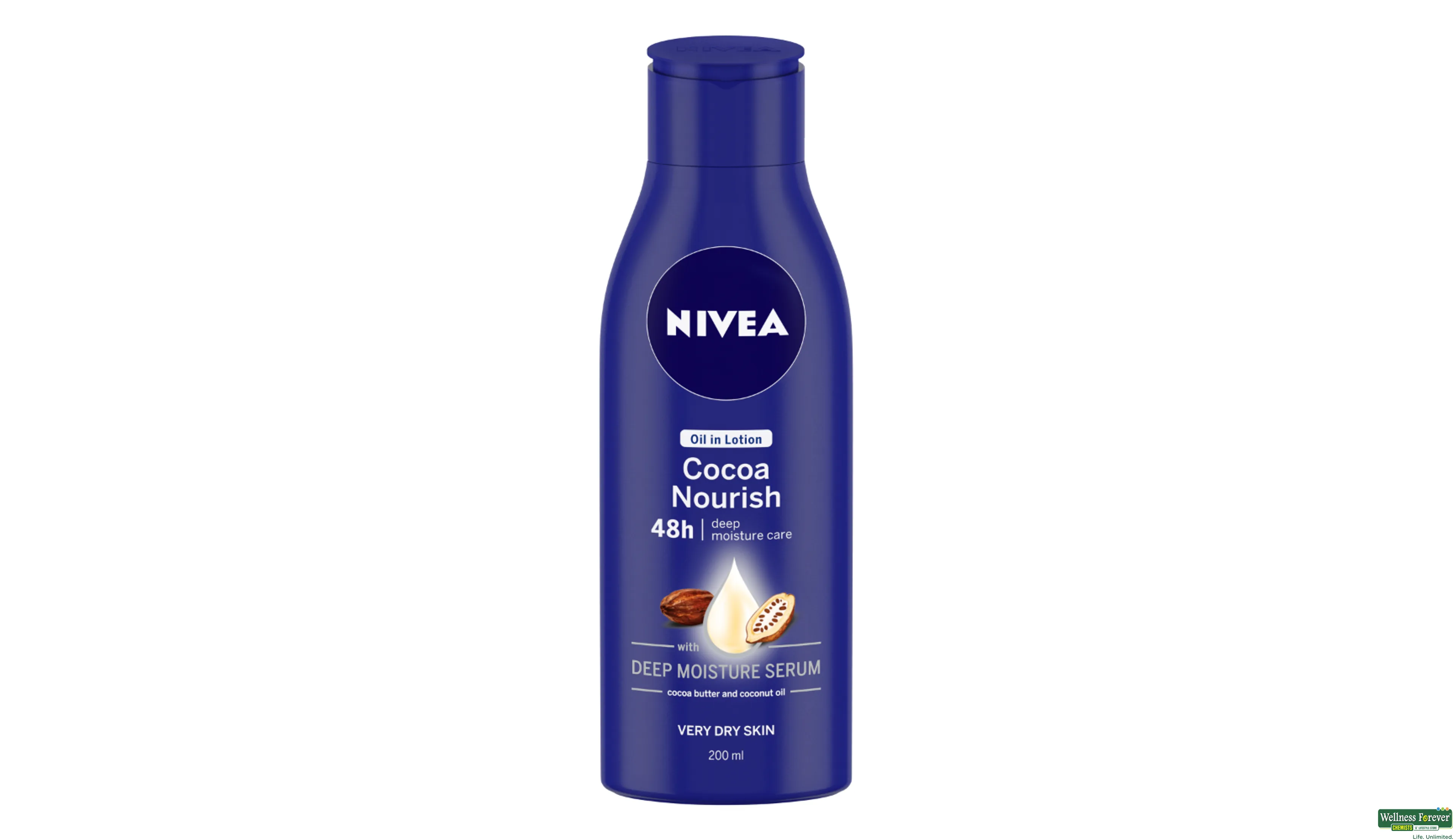 NIVEA B/LTN COCOA NOURISH 200ML- 1, 200ML, 