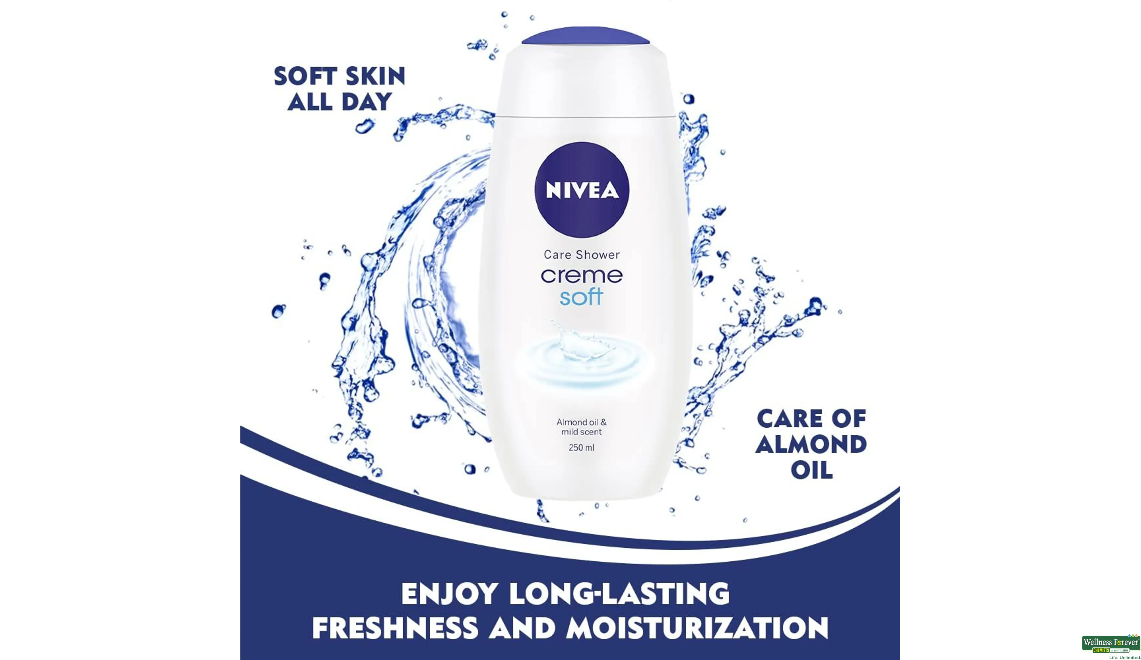 NIVEA S/CRM CREME CARE 250ML- 3, 250ML, 