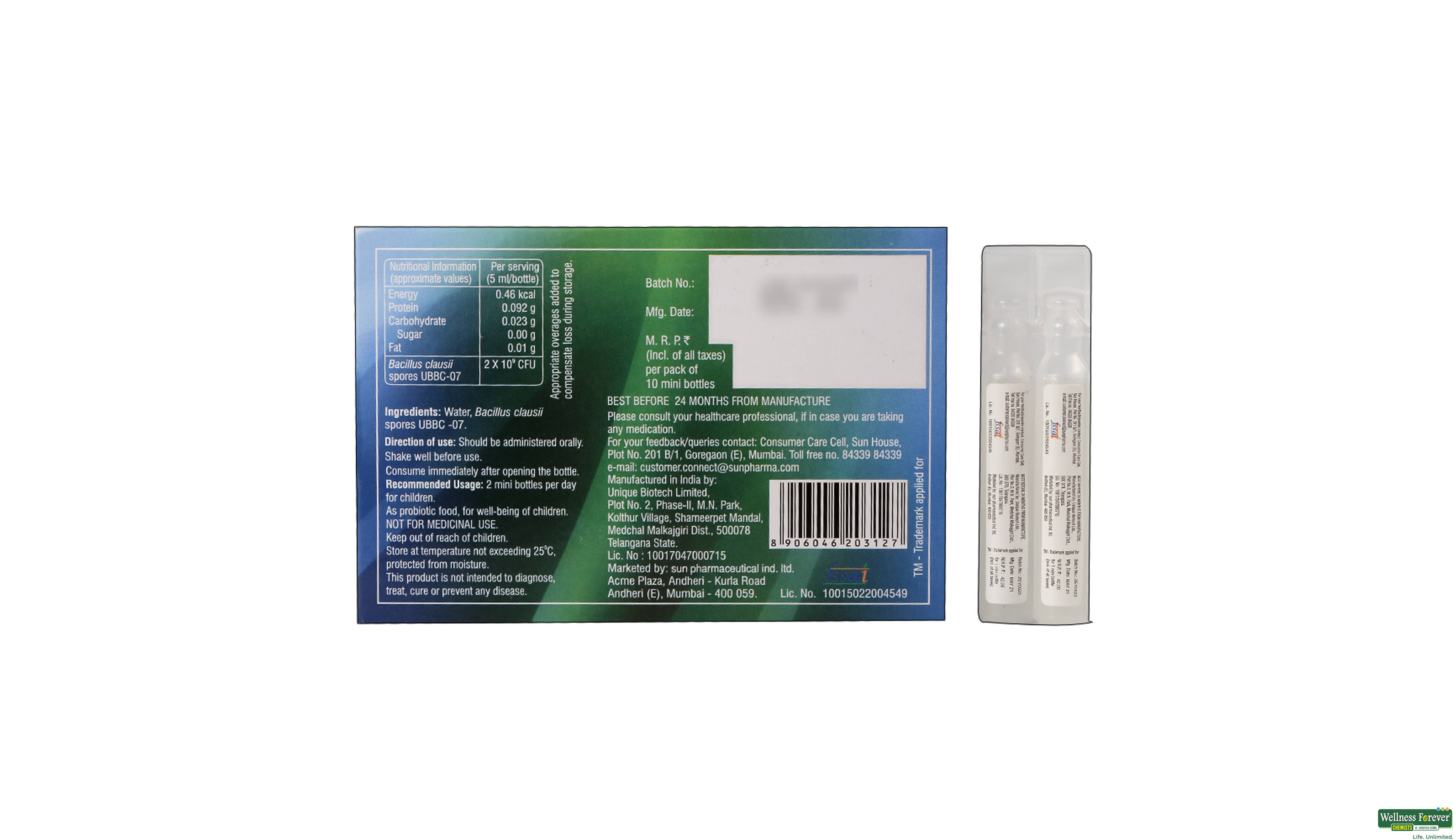 TUFPRO ORAL SUSP 10X5ML- 2, 10X5ML, 