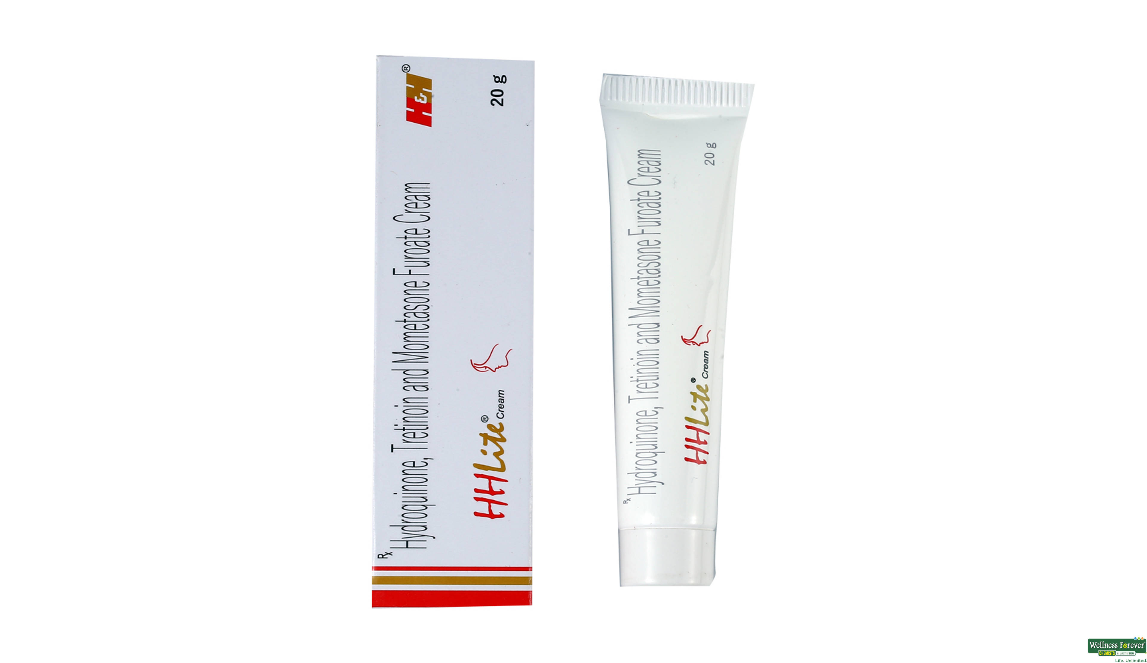 HHLITE CREAM 20GM- 1, 20GM, 
