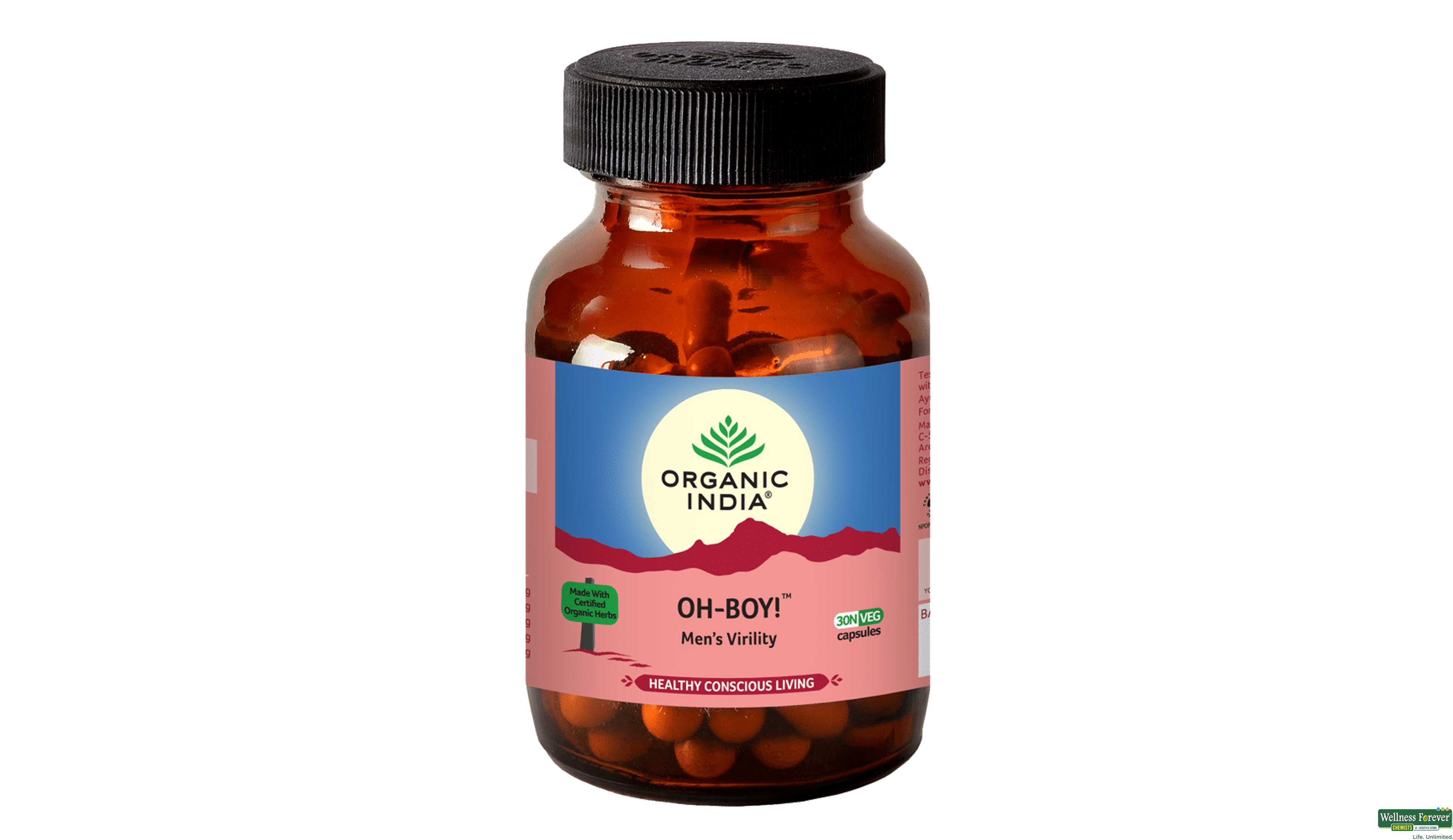 OH-BOY 30CAP ORGANIC- 2, 30CAP, 