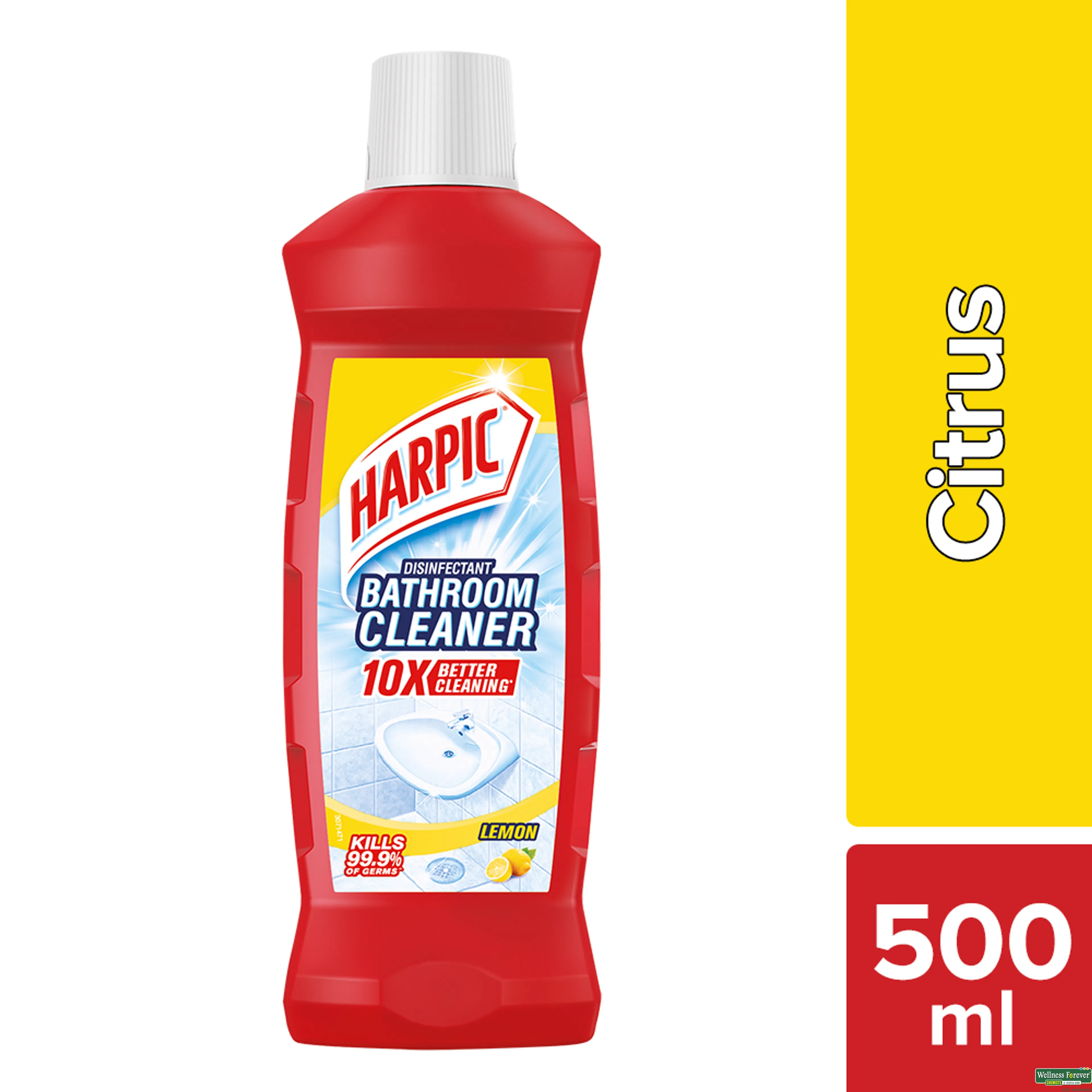 Harpic Trigger Bathroom Cleaner Spray 500ml [10X better stain