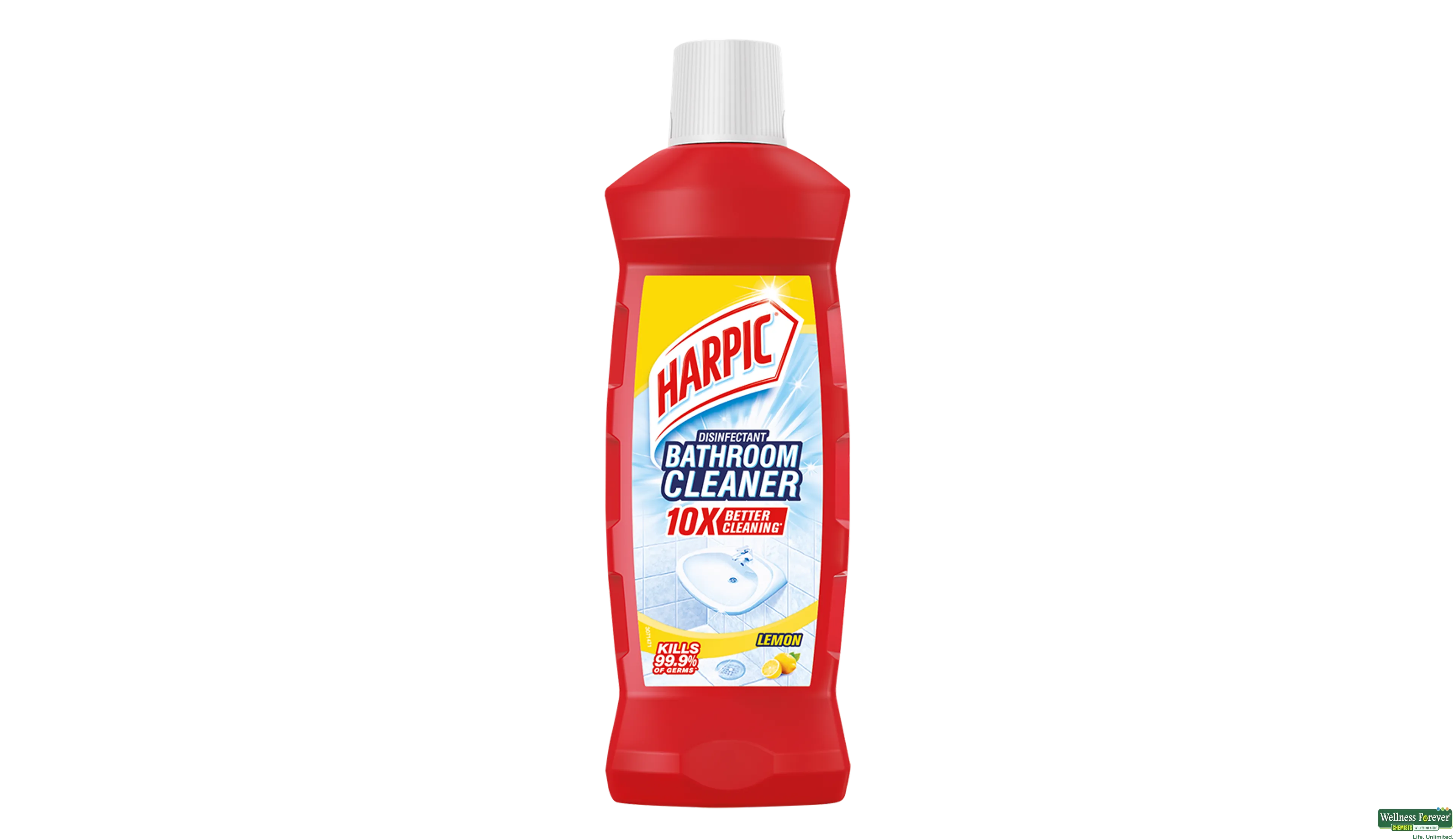 HARPIC BATHROOM CLEANER LEMON 500ML- 2, 500ML, 