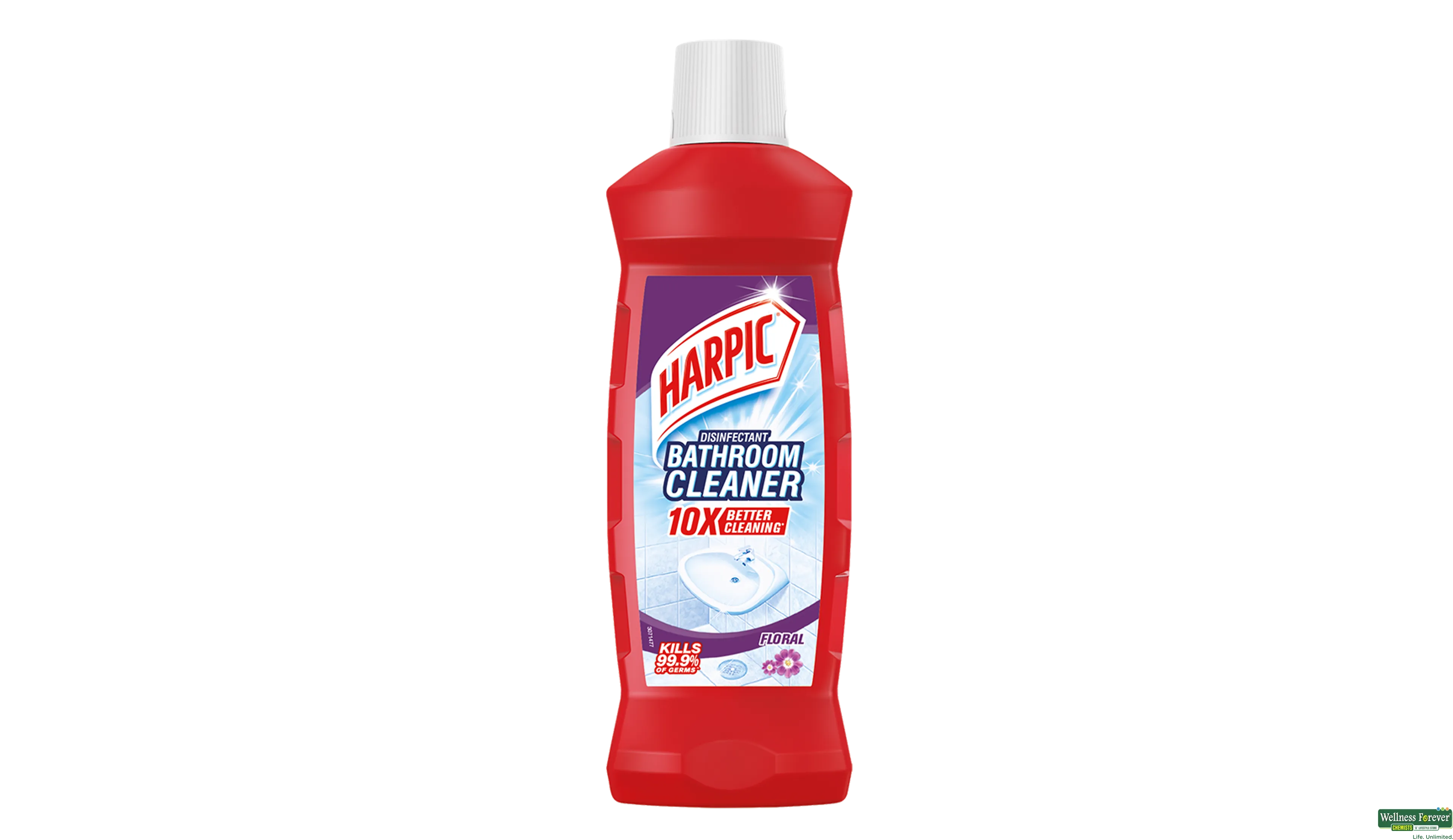 HARPIC BATHROOM CLEANER FLORAL 500ML- 2, 500ML, 