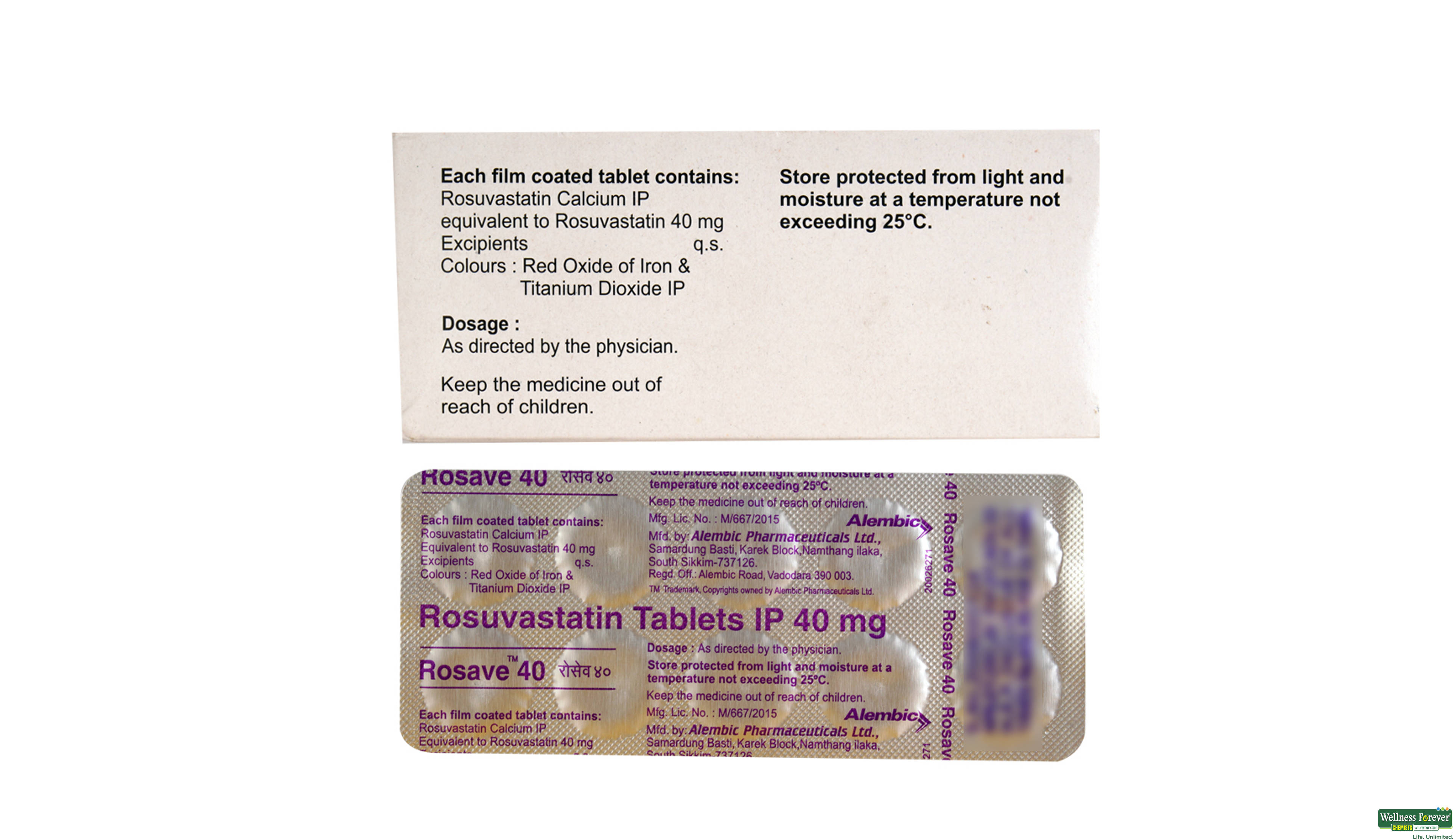 ROSAVE 40MG 10TAB- 2, 10TAB, 