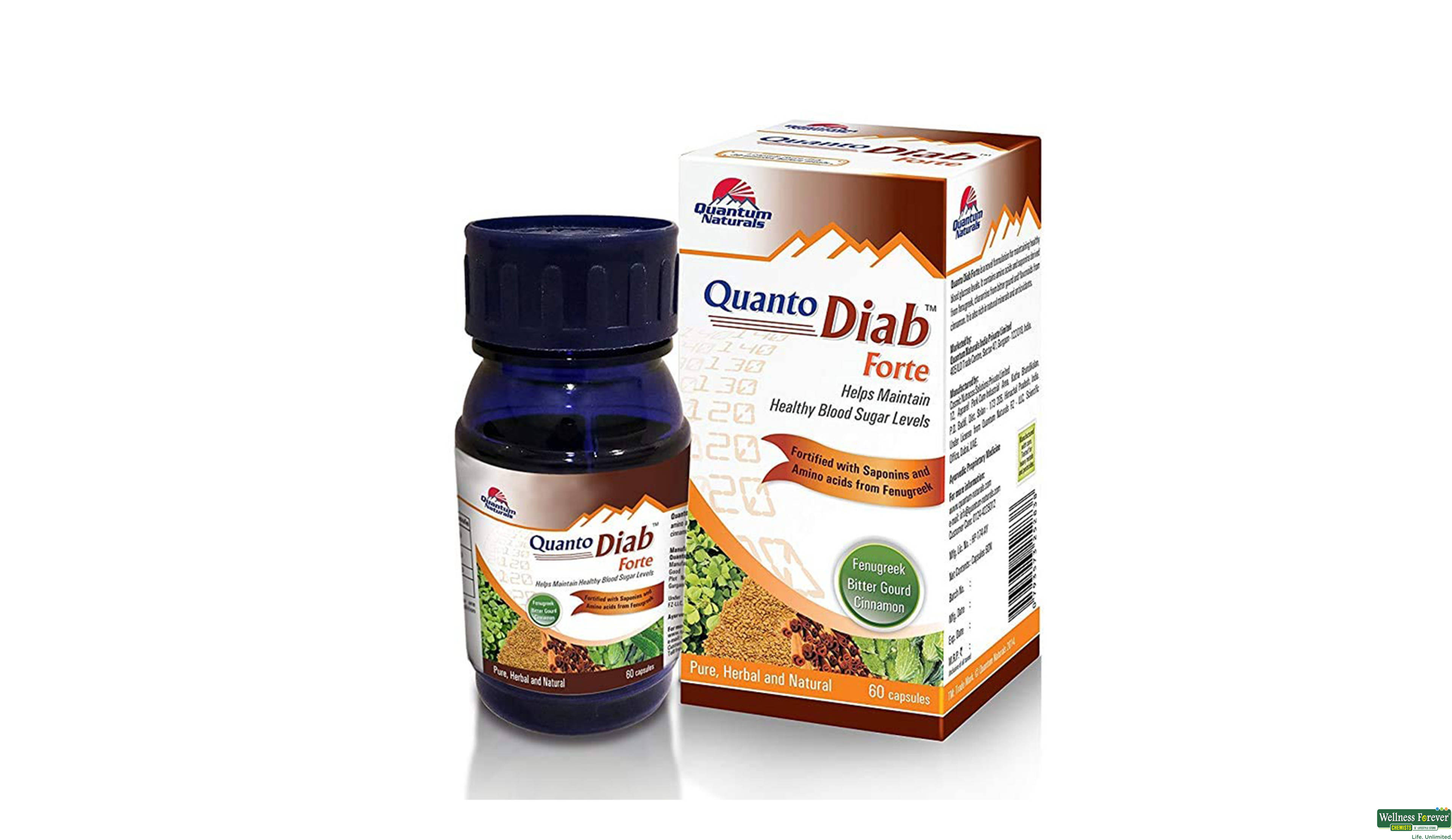 QUANTO DIAB FORTE 60CAP- 1, 60CAP, 