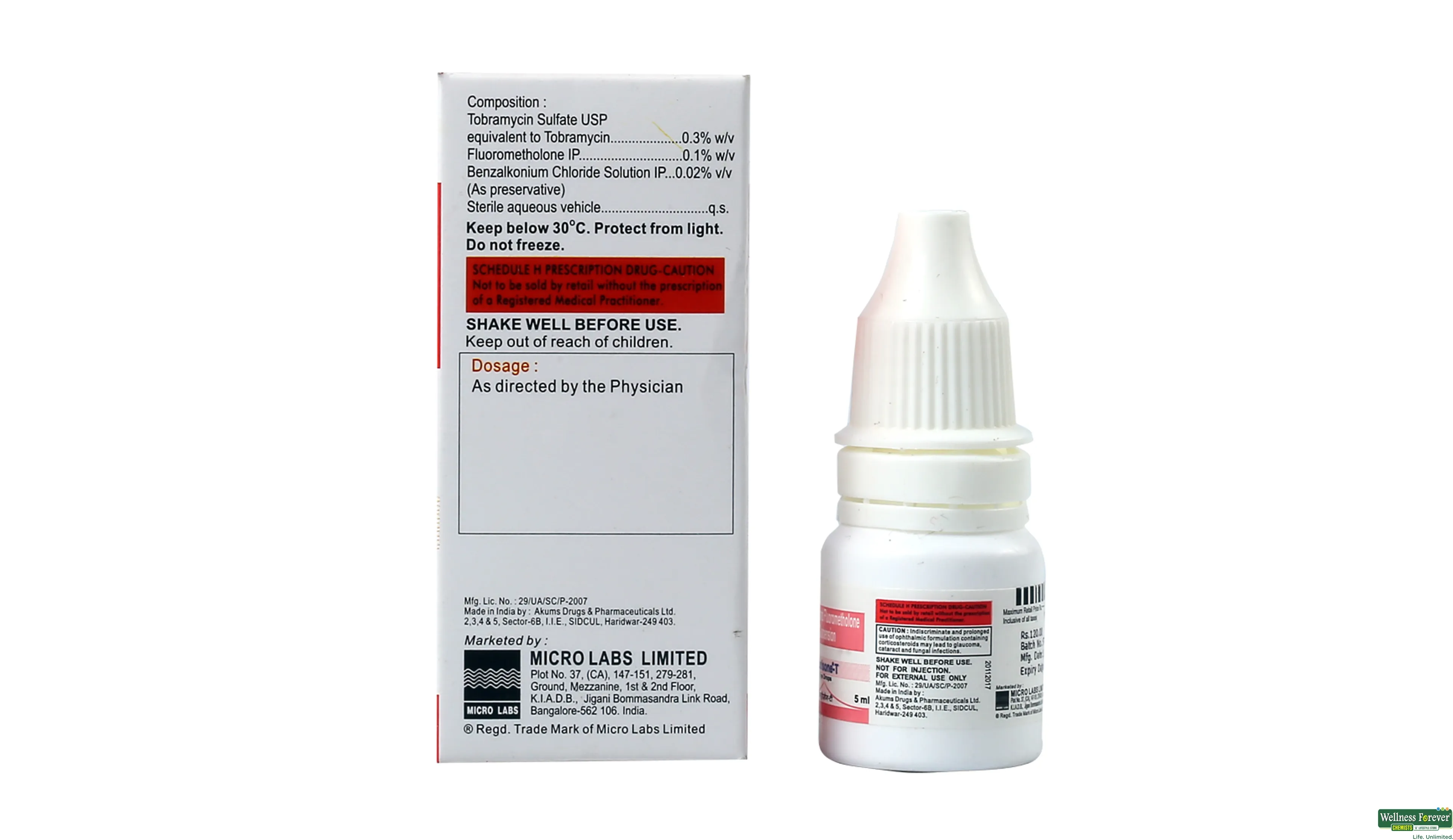 FLURISONE-T E/DROP 5ML- 2, 5ML, 