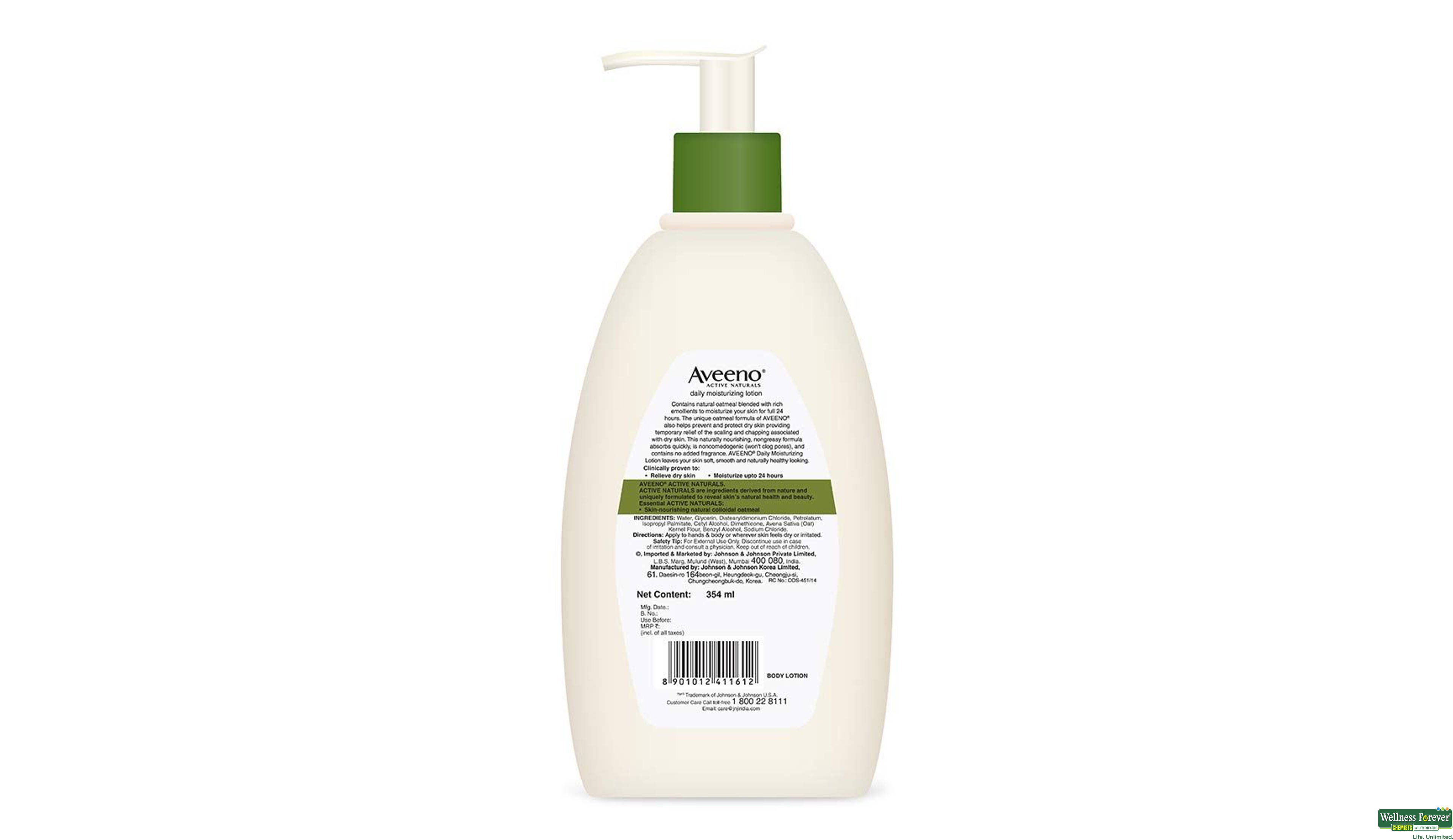 AVEENO DAILY MOIST LTN 354ML- 2, 354ML, 