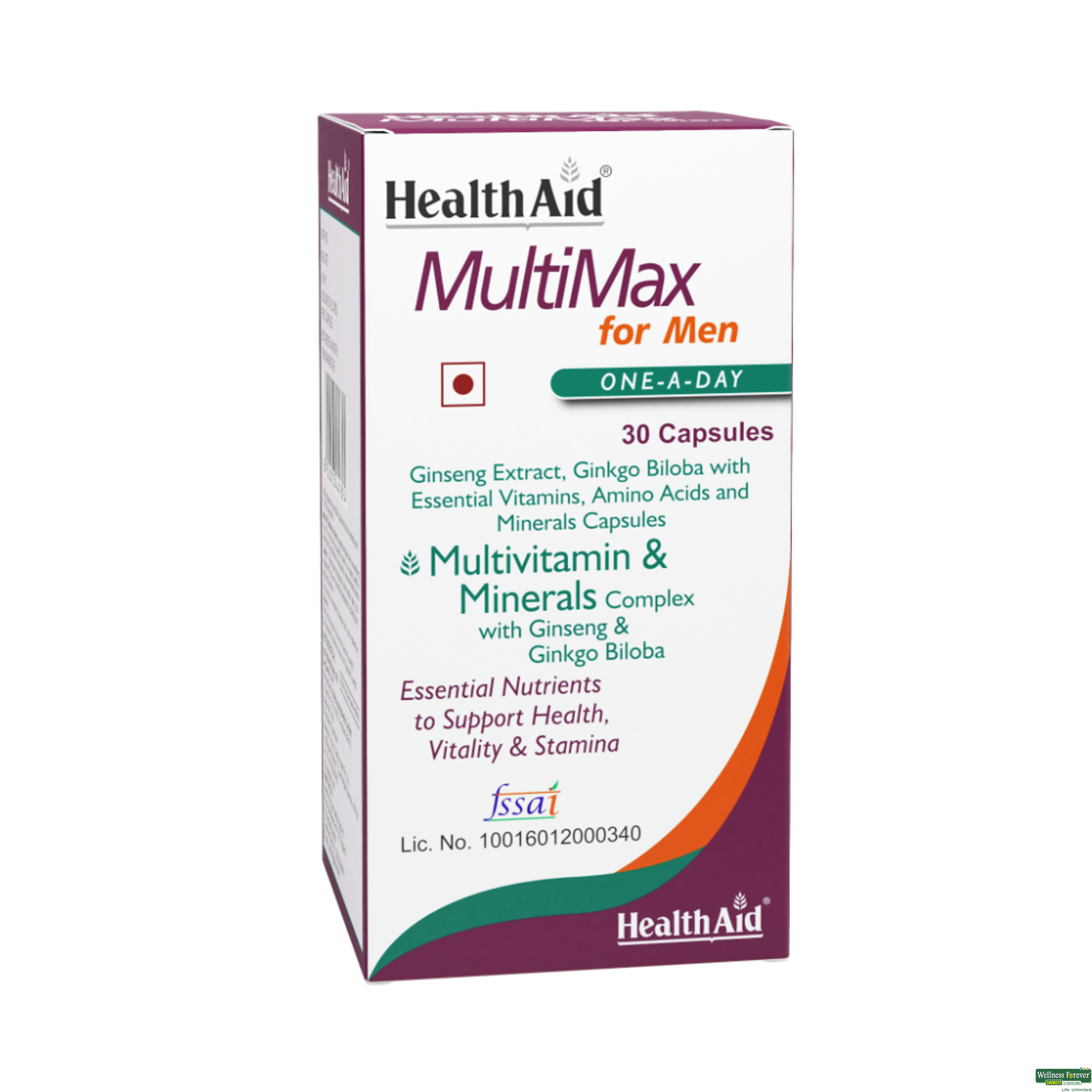 HEALTH AID MULTIMAX MEN 30CAP-image