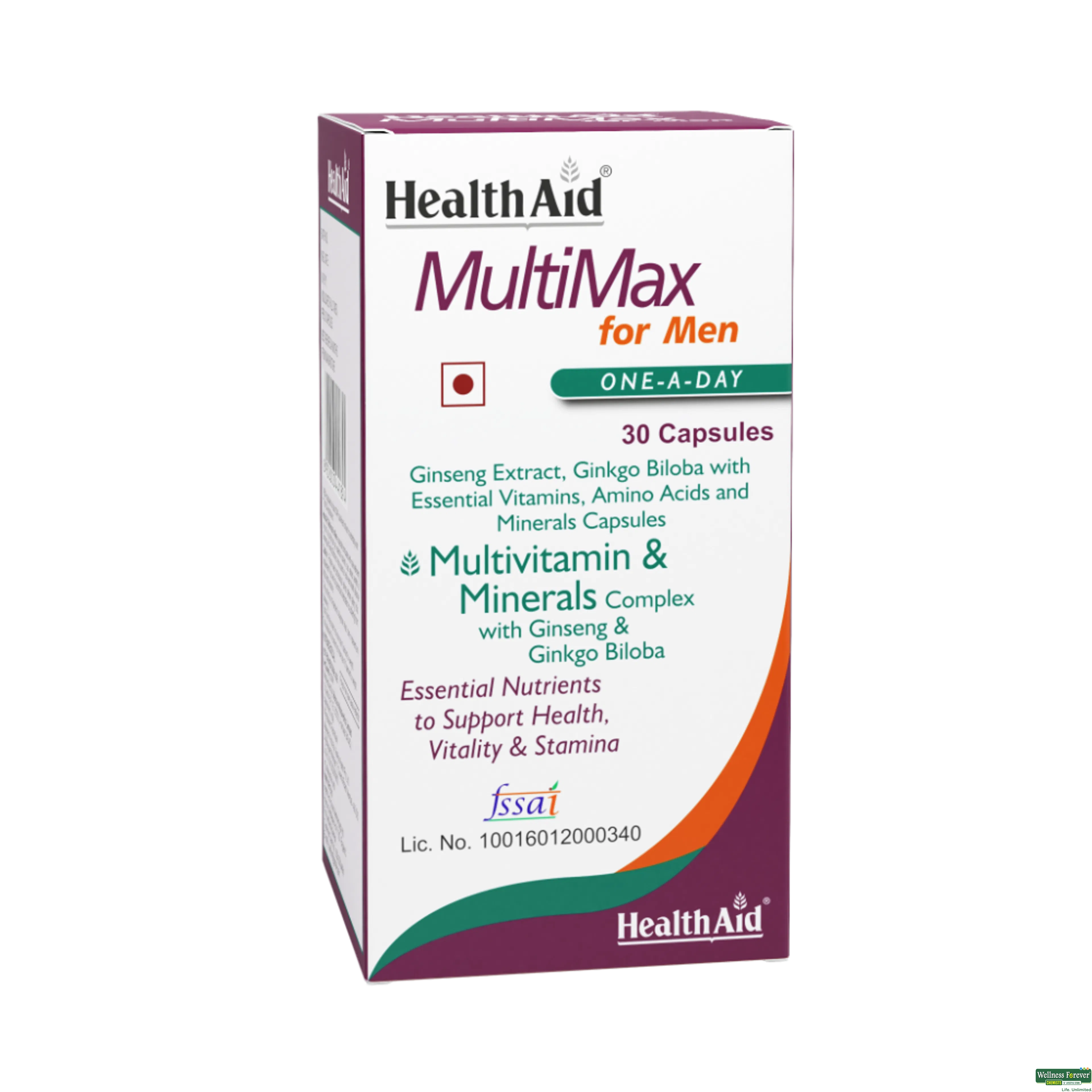 HEALTH AID MULTIMAX MEN 30CAP-image