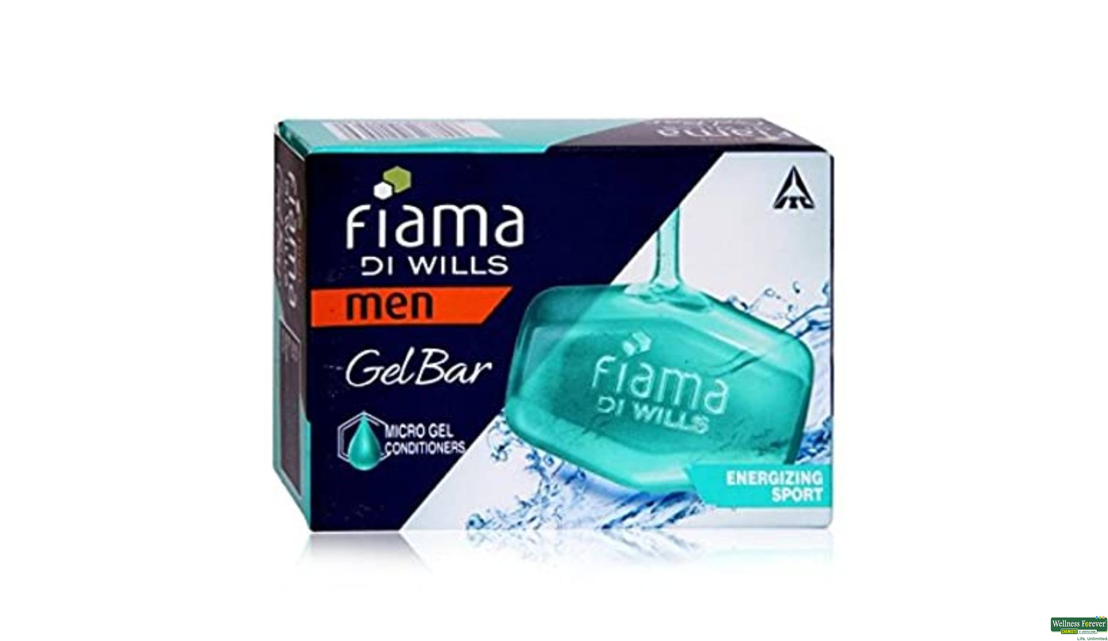 FIAMA SOAP MEN ENERGIZING SPORT 125GM- 1, 125GM, 