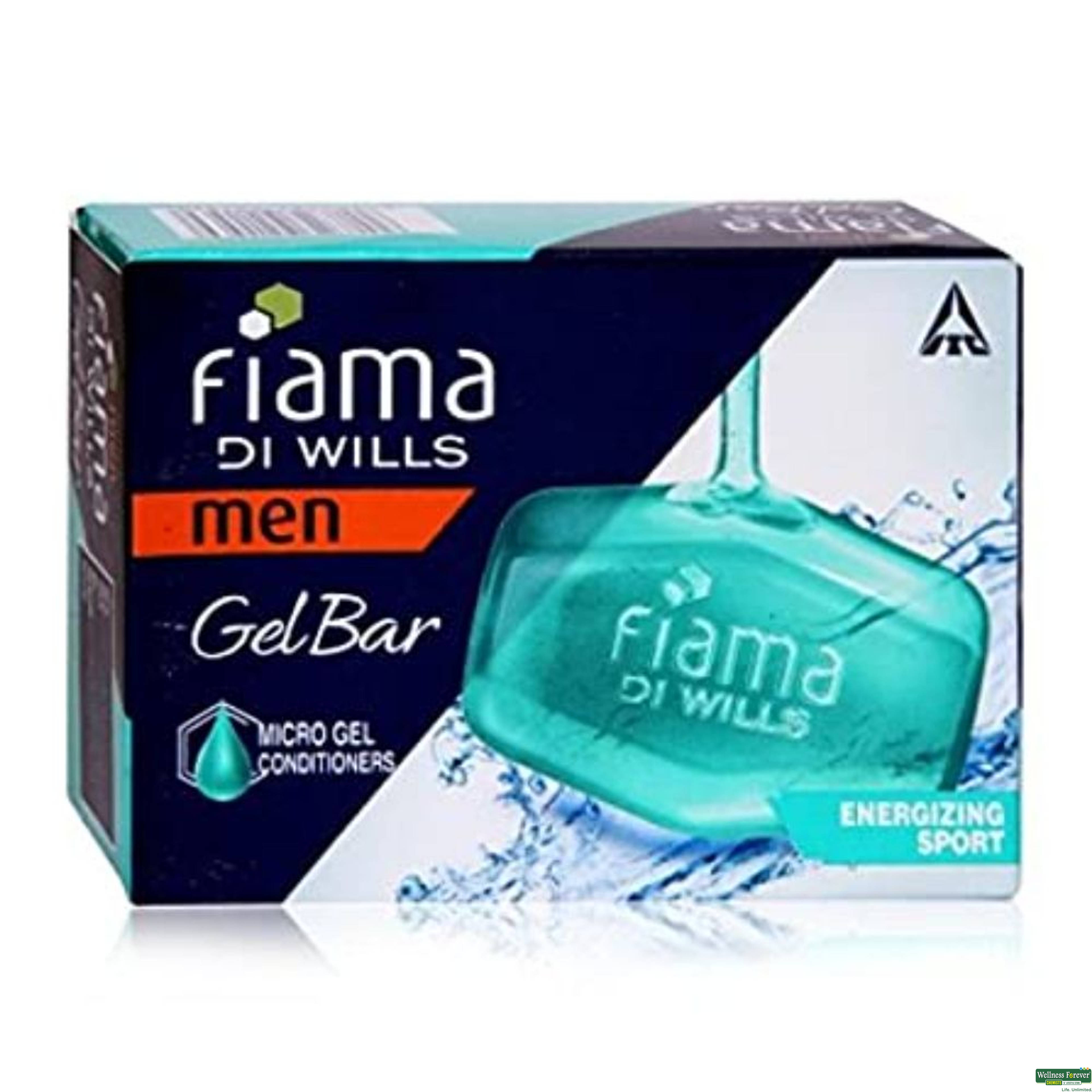 Fiama Men Energizing Sport Gel Bar, 125 g-image