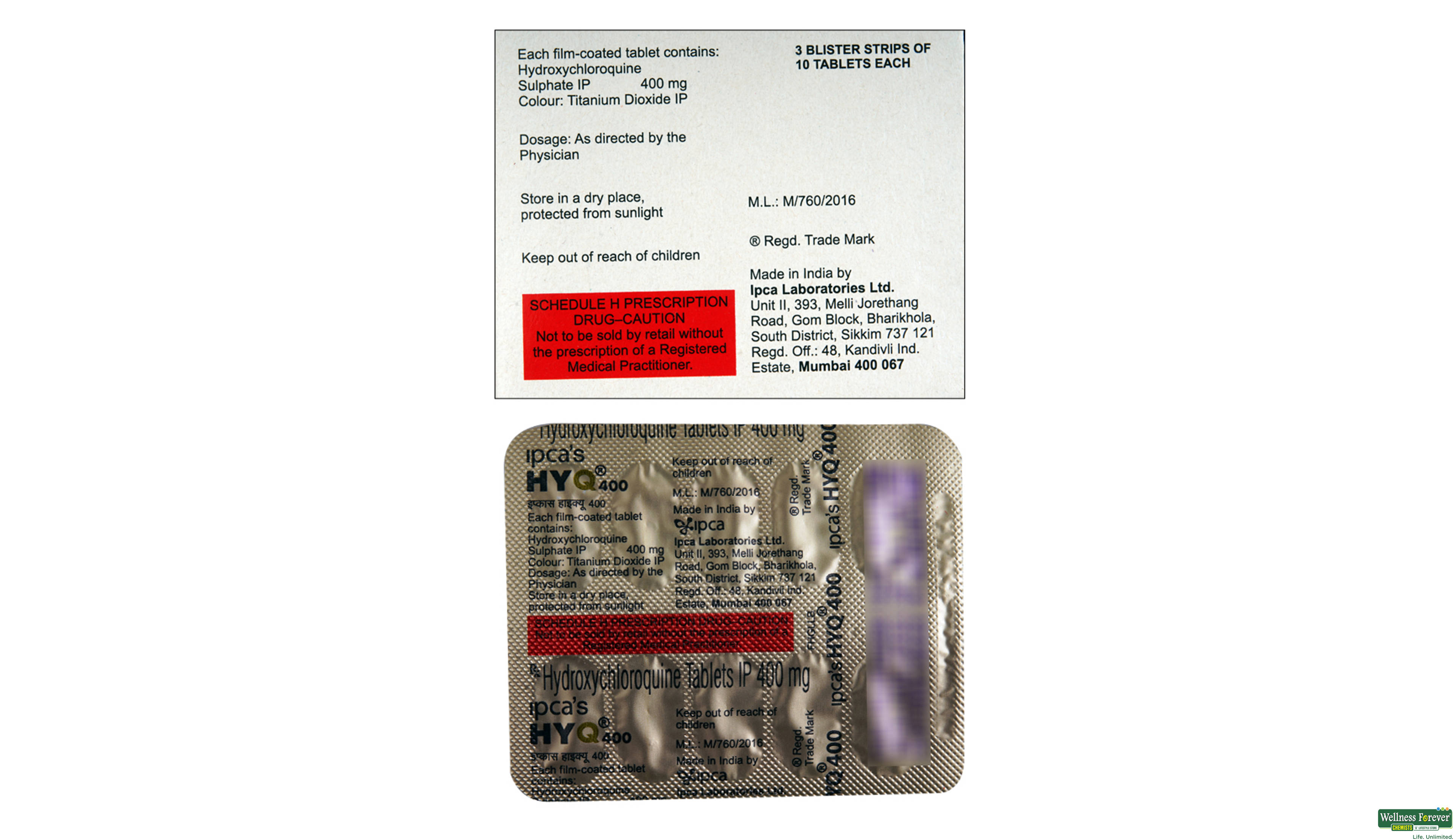 HYQ 400MG 10TAB- 2, 10TAB, 