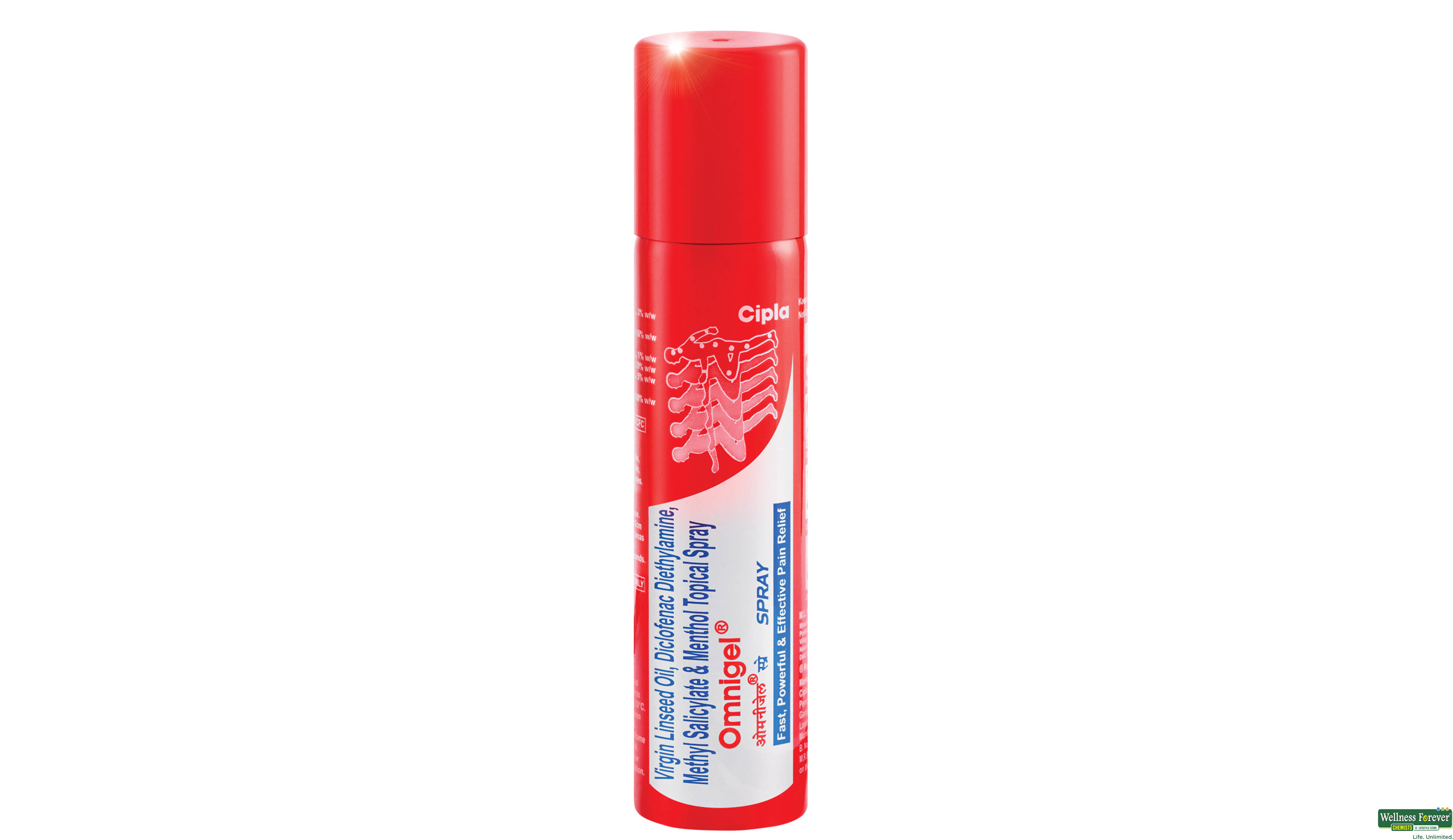 OMNIGEL SPRAY 75GM- 1, 75GM, 
