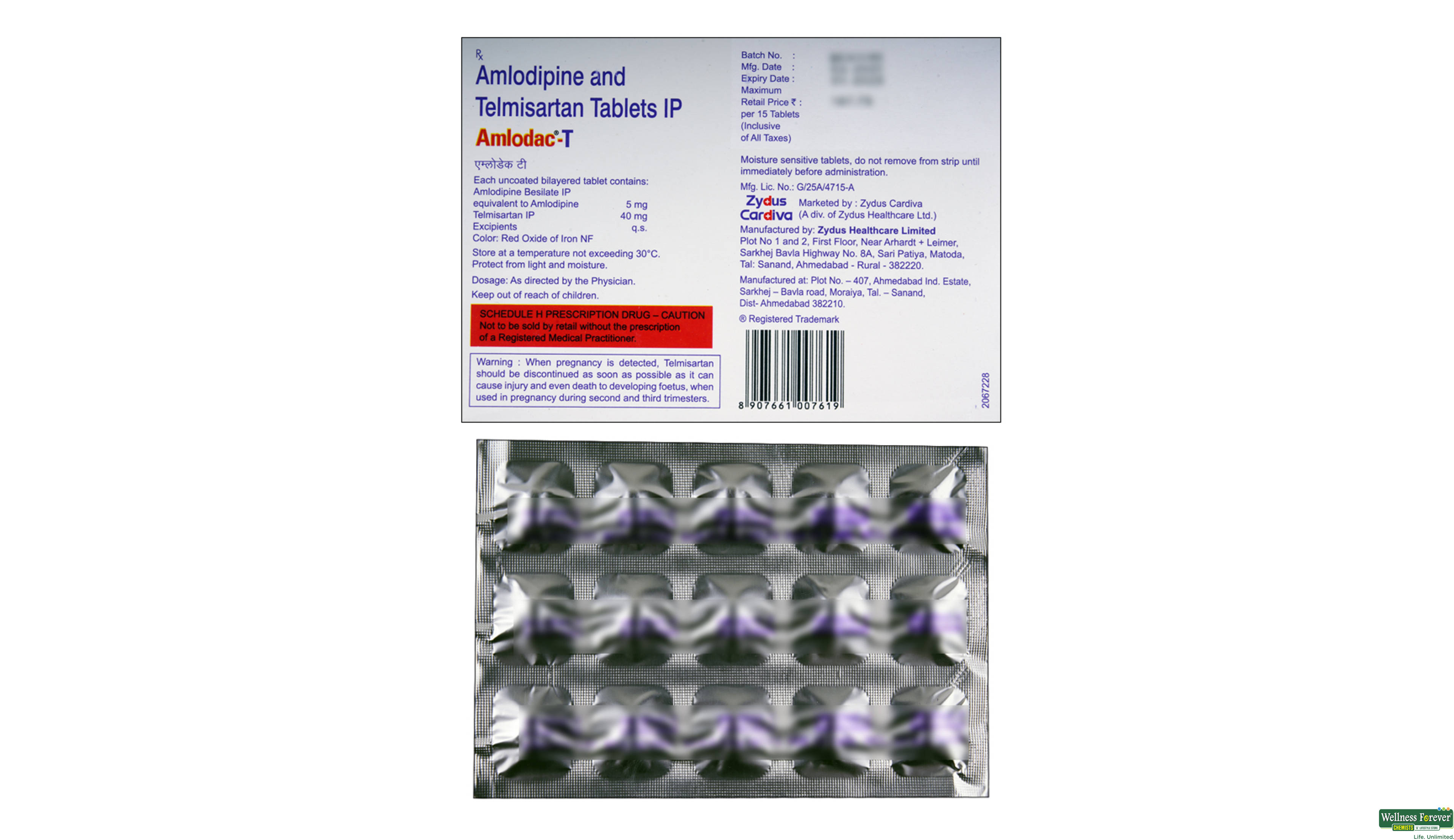 AMLODAC-T 15TAB- 2, 15TAB, 