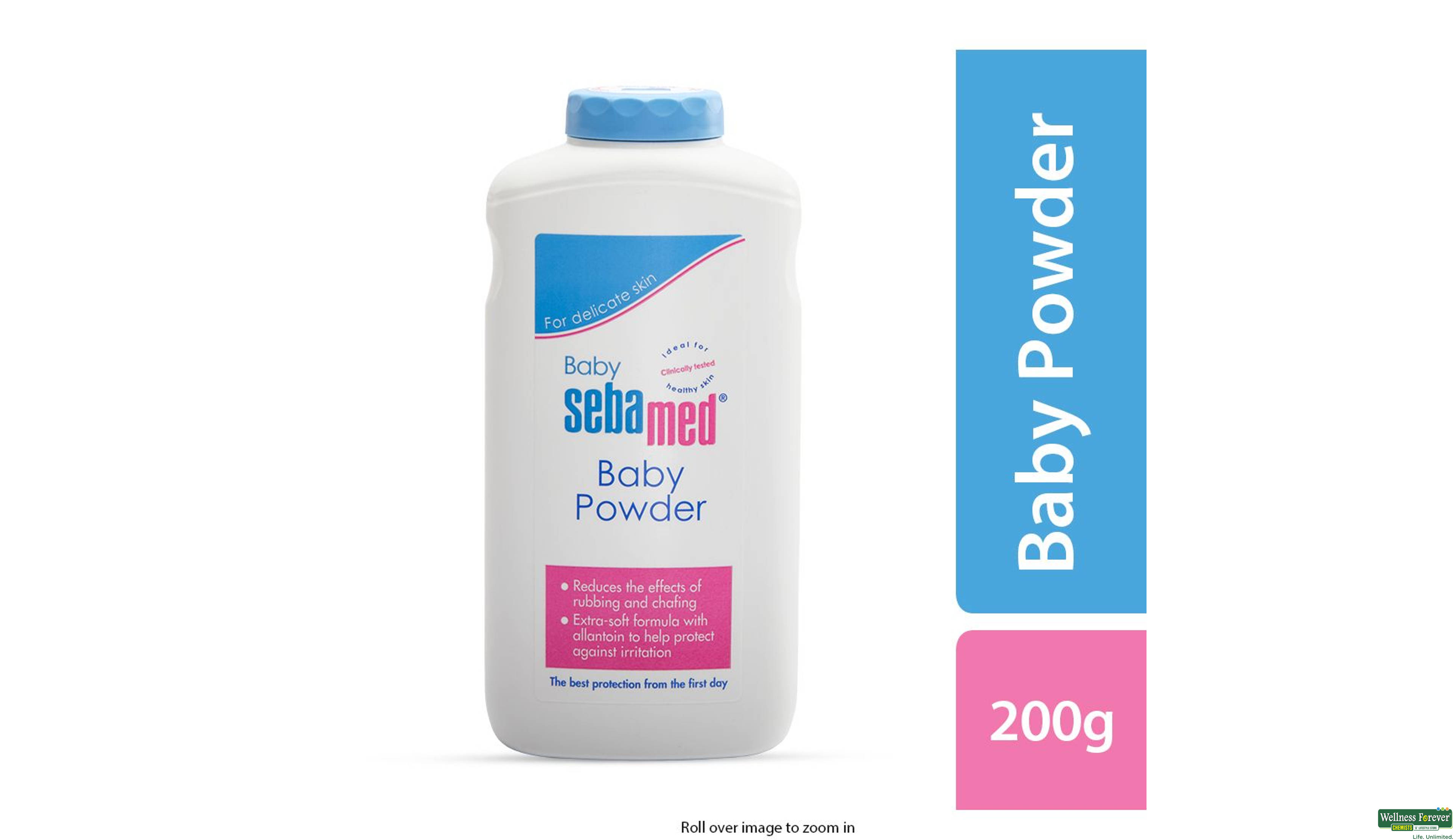 SEBAMED BABY PWDR 200GM- 1, 200GM, null