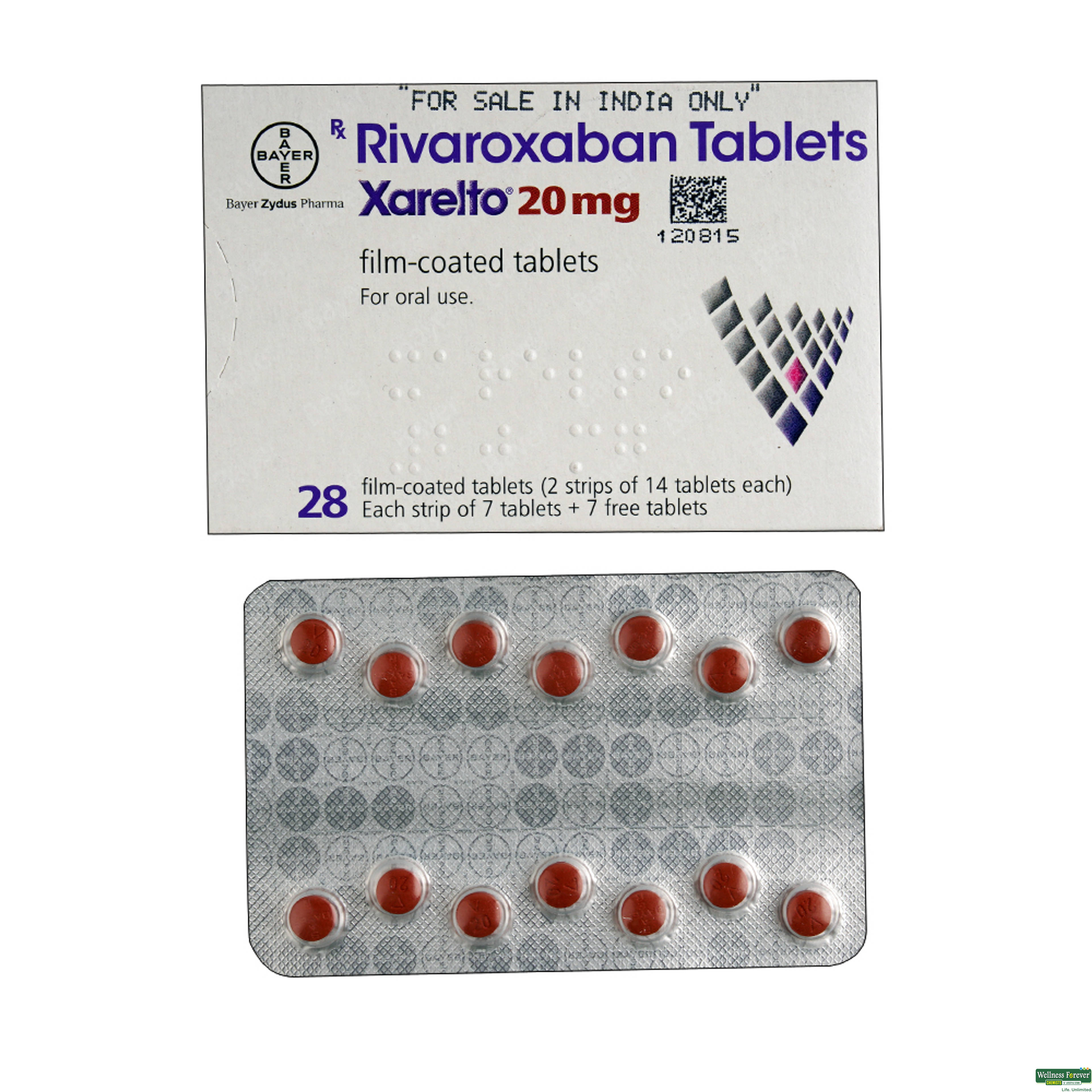 XARELTO 20MG 14TAB-image