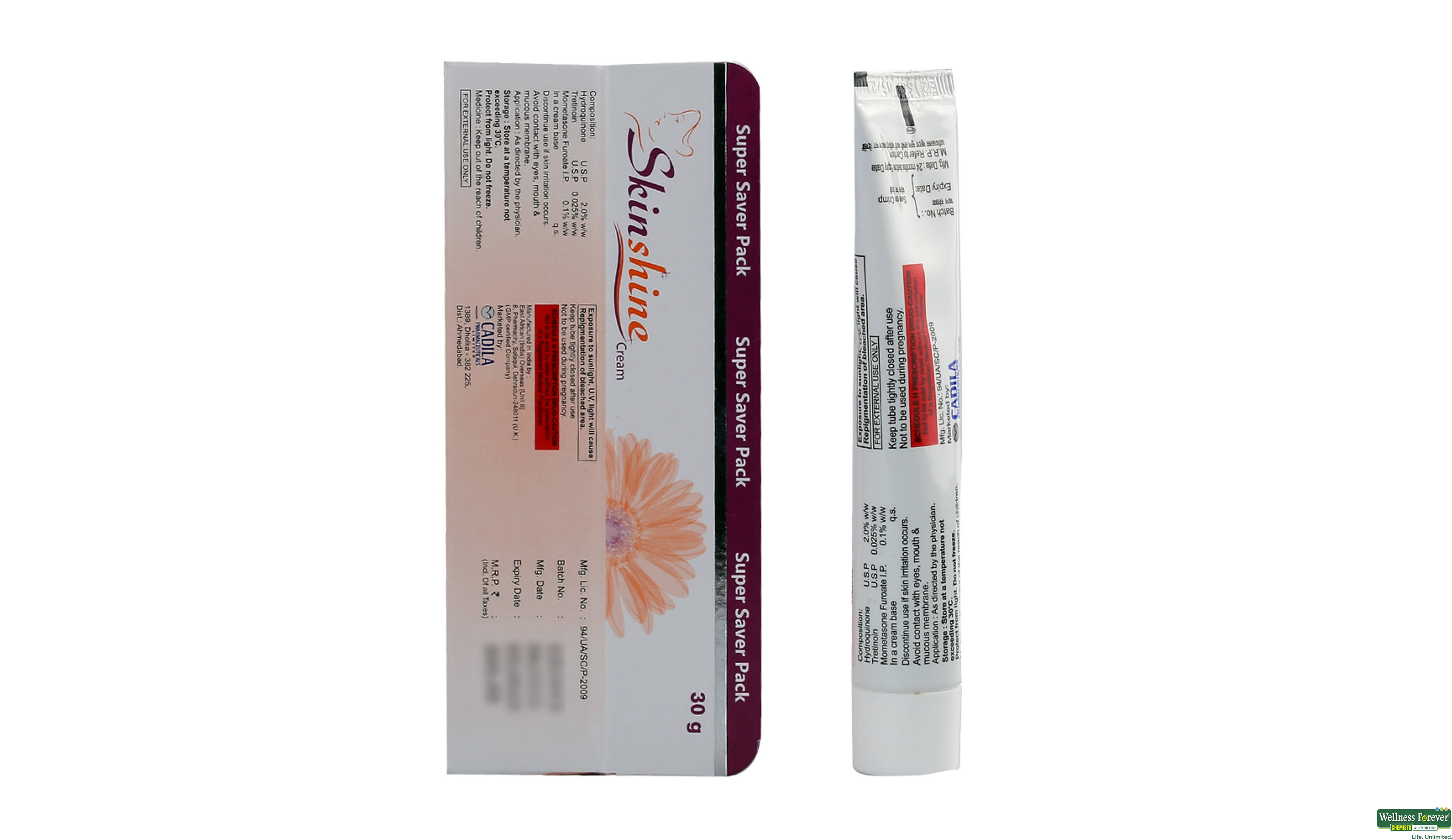 SKINSHINE CREAM 30GM- 2, 30GM, 