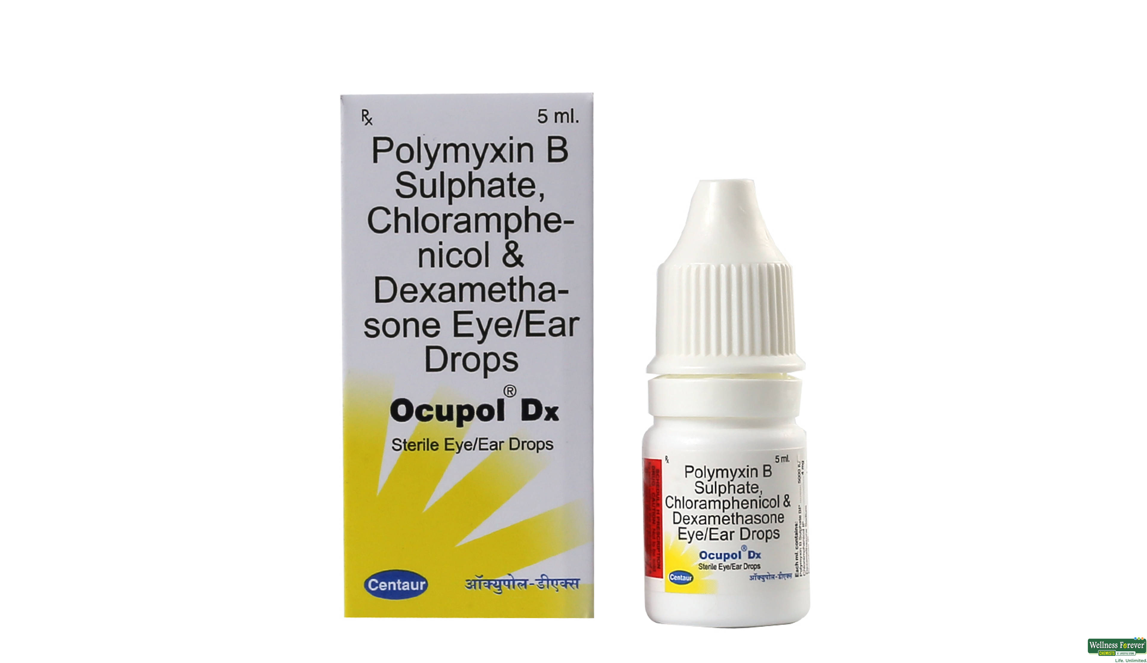 OCUPOL-DX E/EAR DROP 5ML- 1, 5ML, 